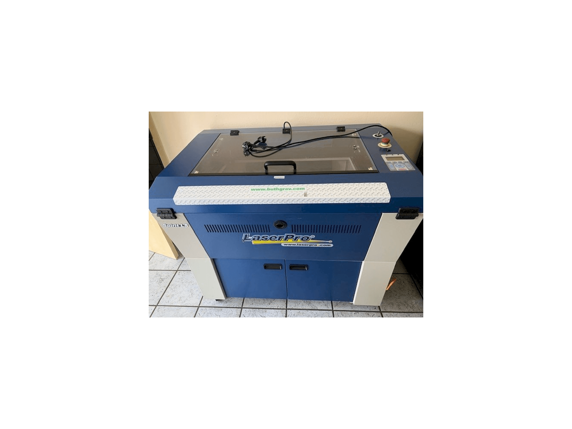 Vista Frontal da BUTH Spirit LS máquina