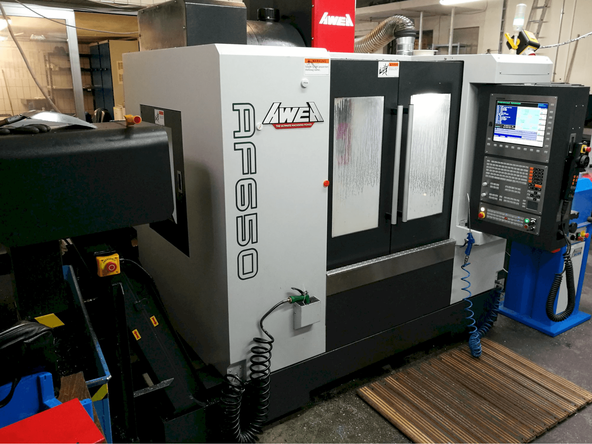 Vista Esquerda da AWEA AF-650 máquina
