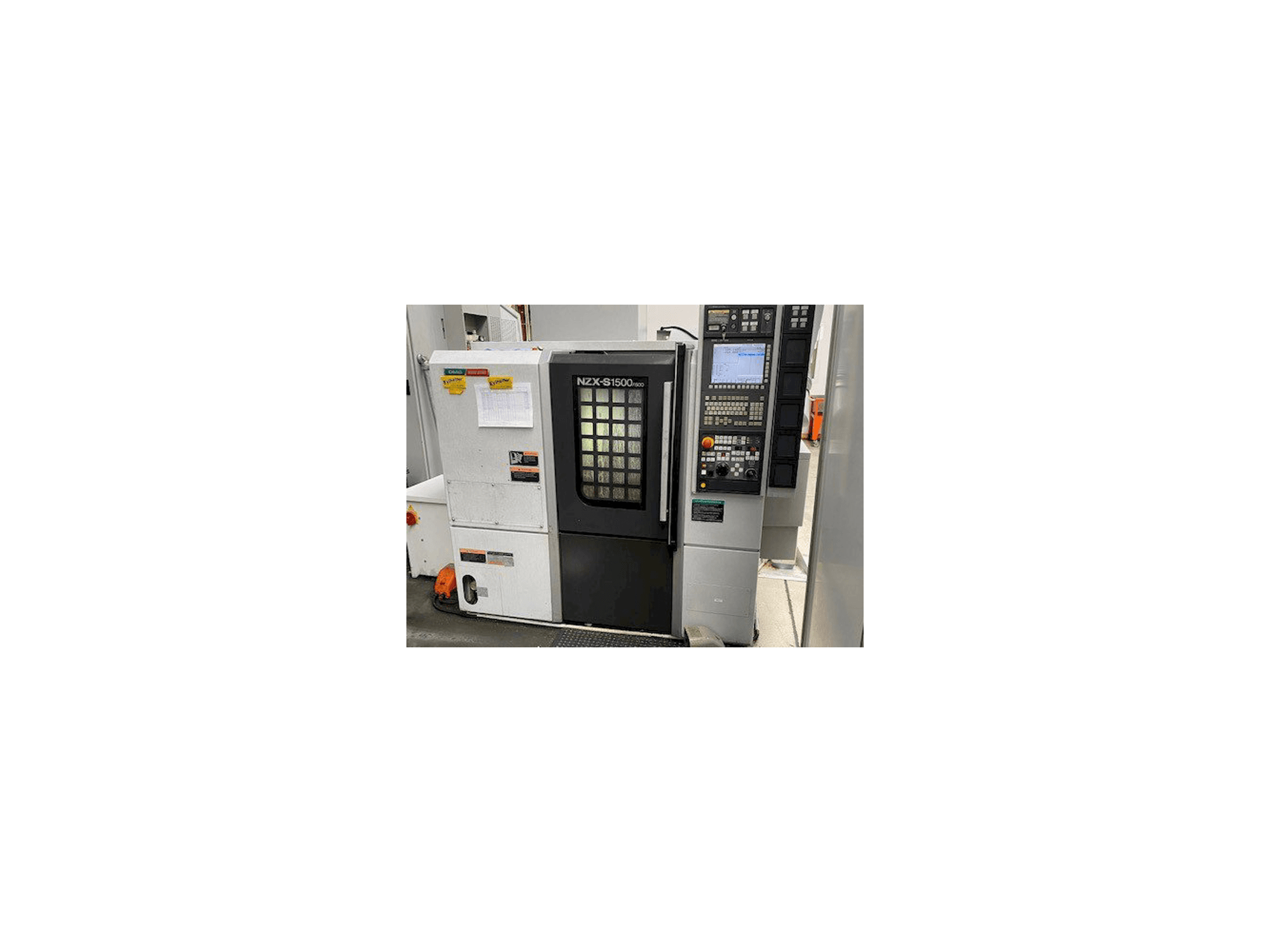 Vista Frontal da DMG Mori Seiki NZX-S1500/500 máquina