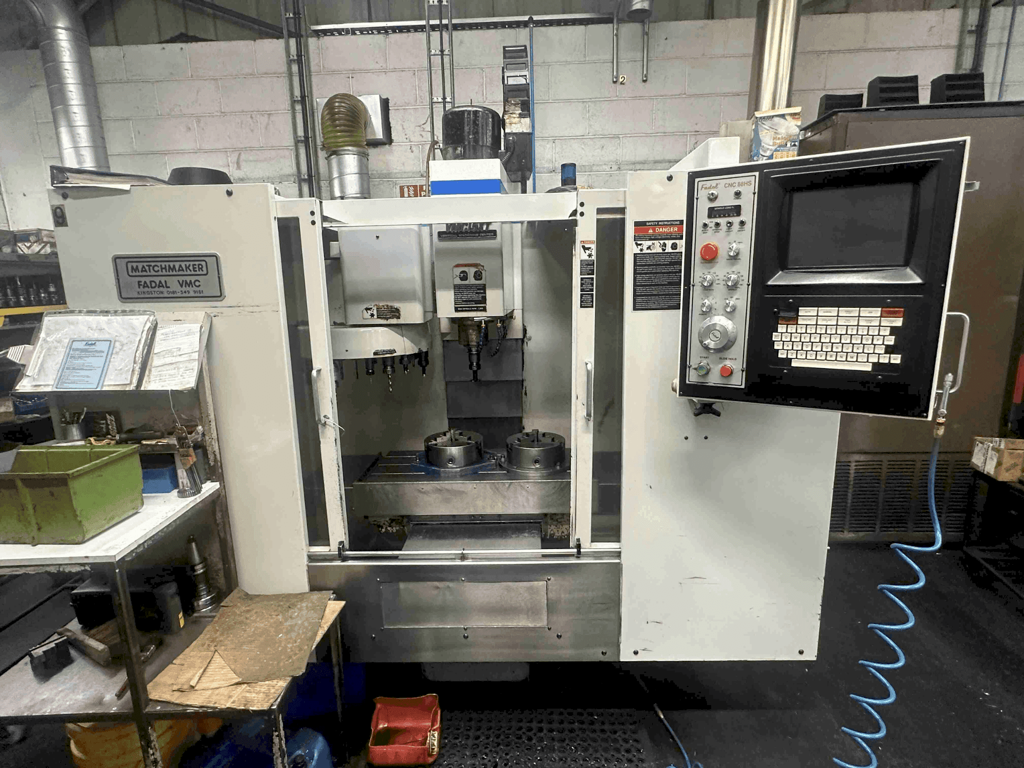 Vista Frontal da FADAL VMC 15XT máquina