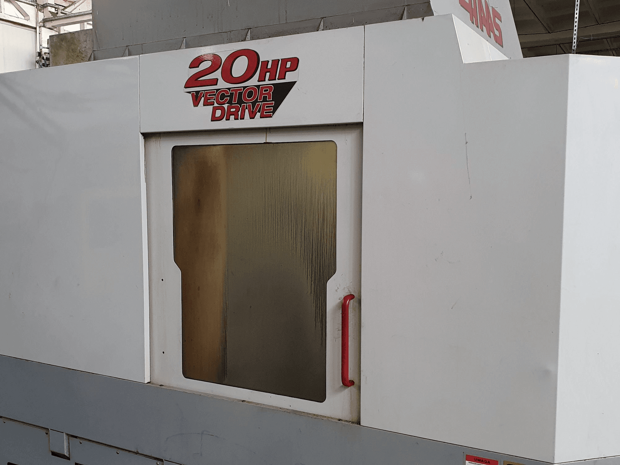 Vista Frontal da HAAS HS-1RP HE máquina