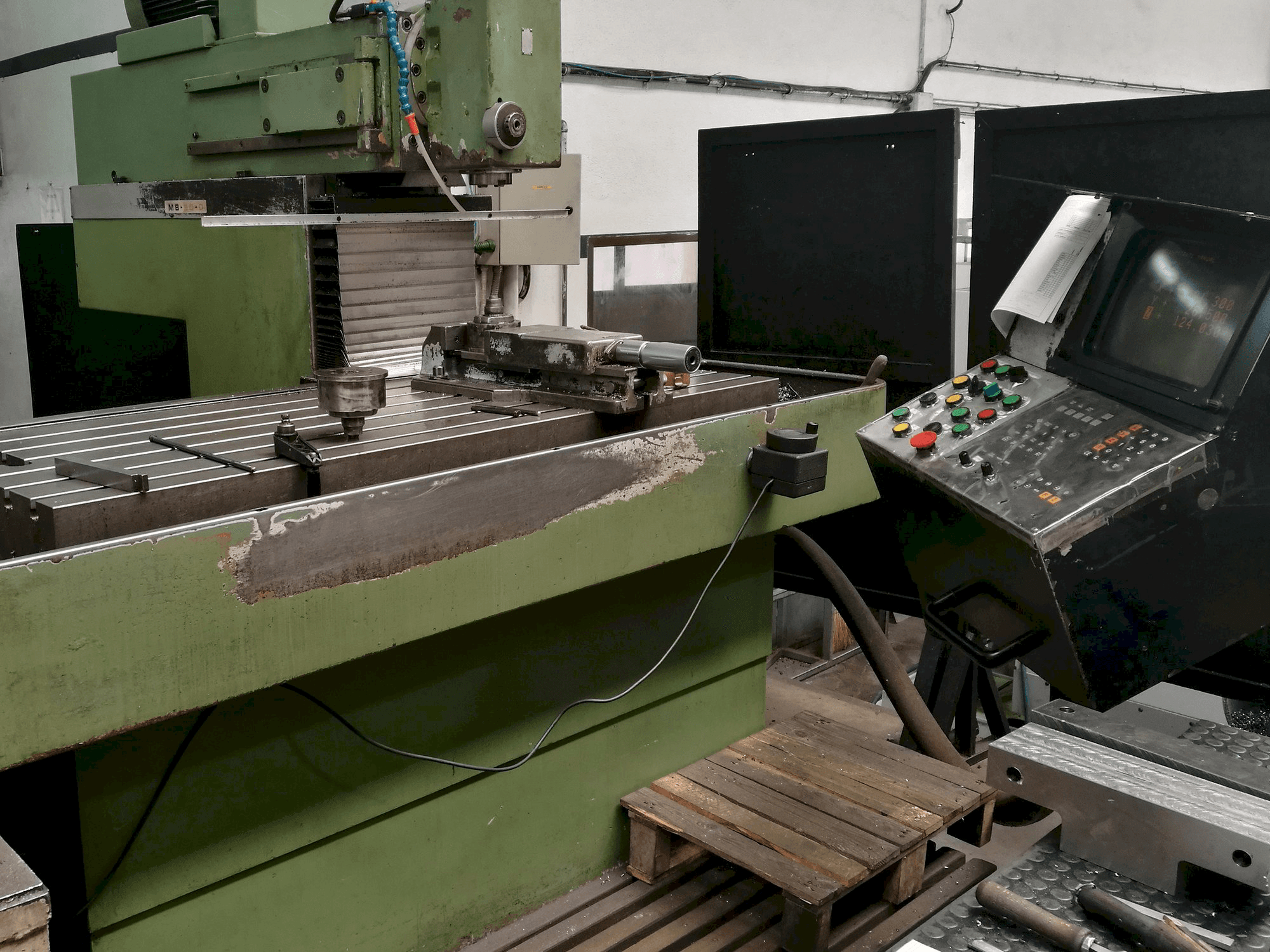 Vista Frontal da Metba MB50-D máquina