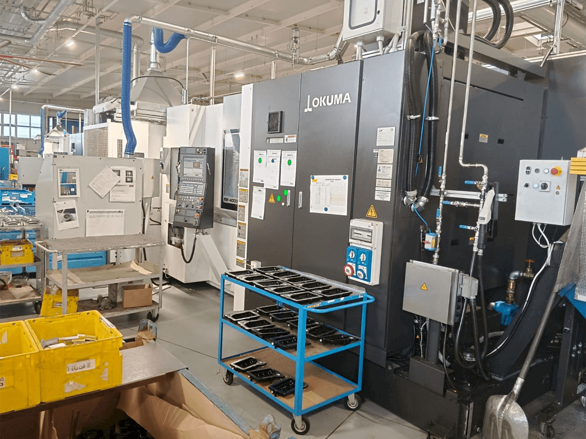 Vista Frontal da Okuma MB-4000H máquina