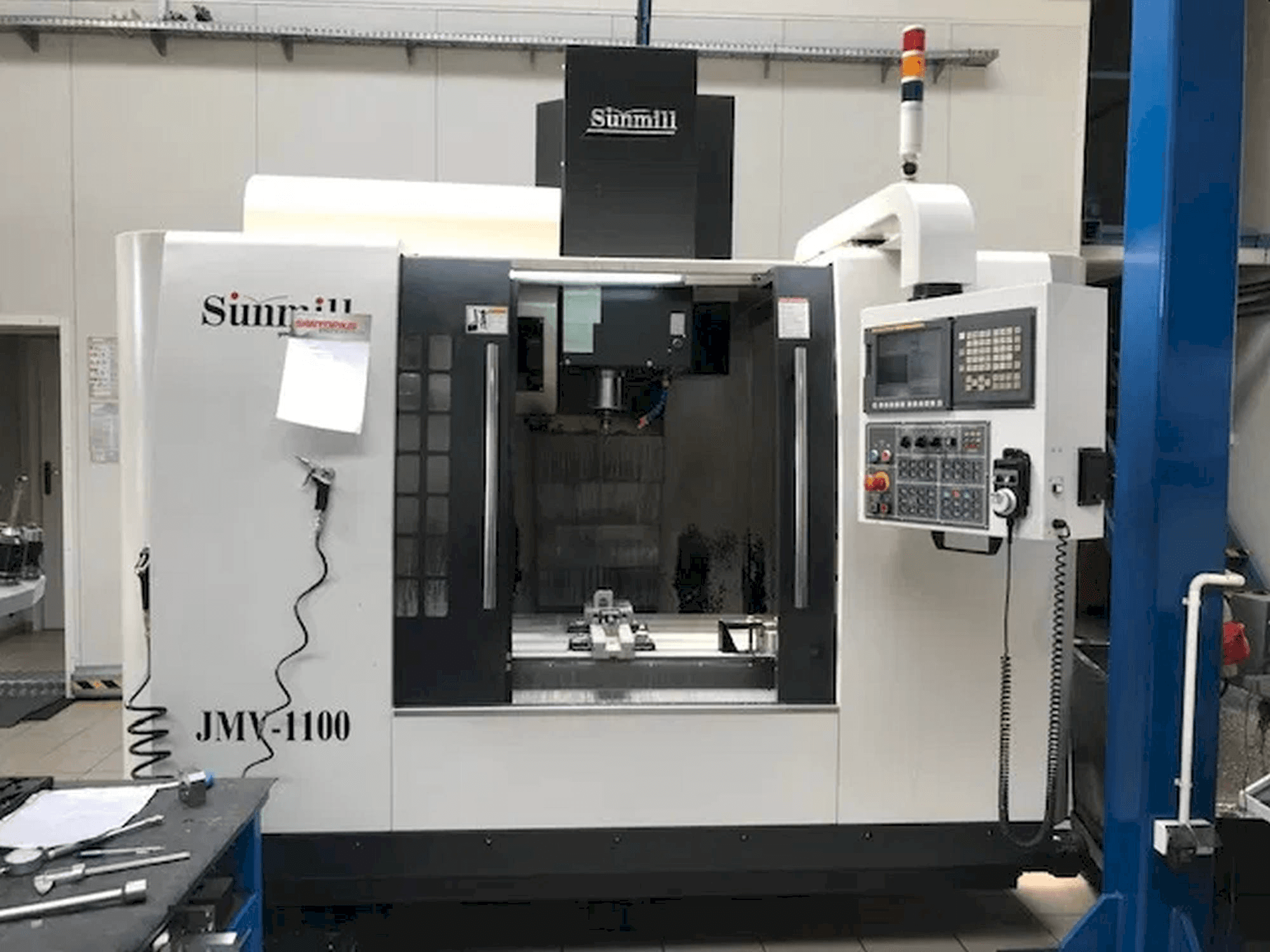 Vista Frontal da SUNMILL JMV-1100 máquina