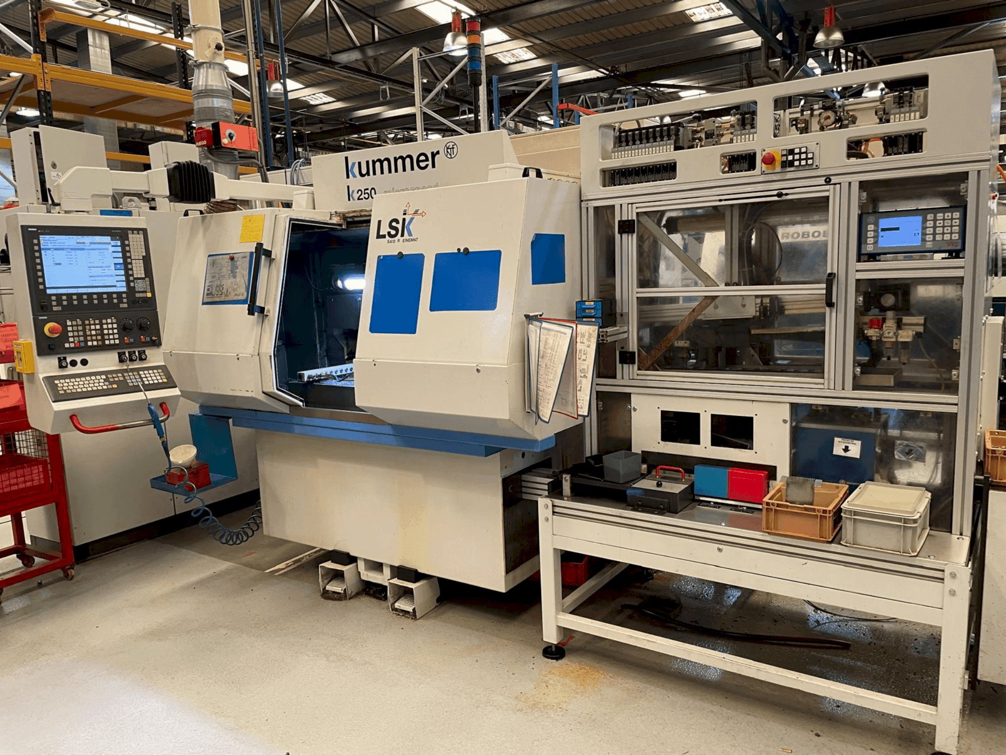 Vista Frontal da KUMMER K250 máquina