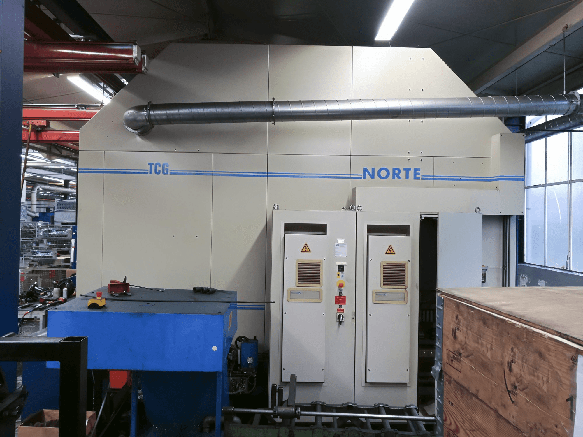 Vista Frontal da NORTE VHS 630 máquina