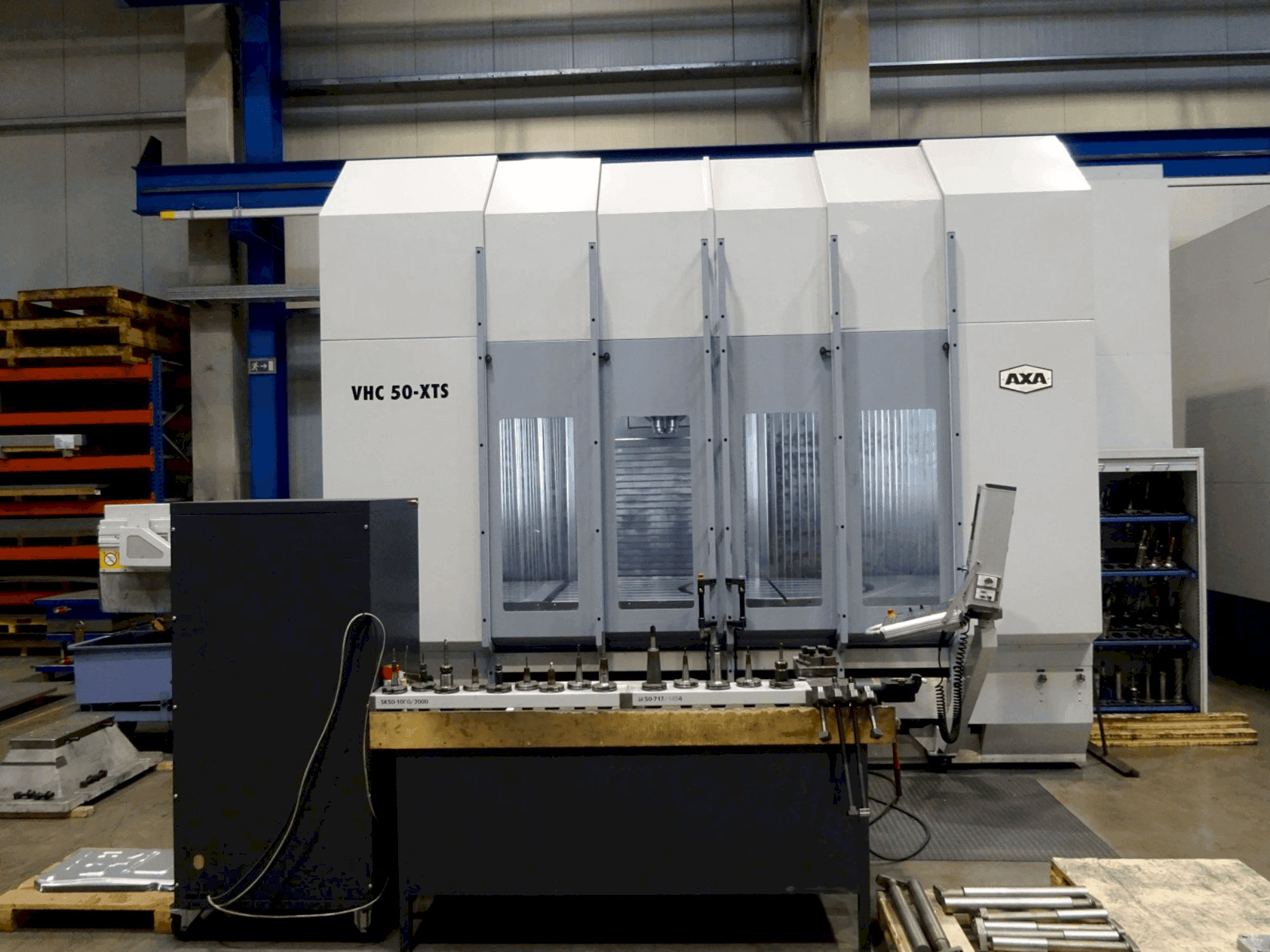 Vista Frontal da AXA VHC 50-XTS máquina