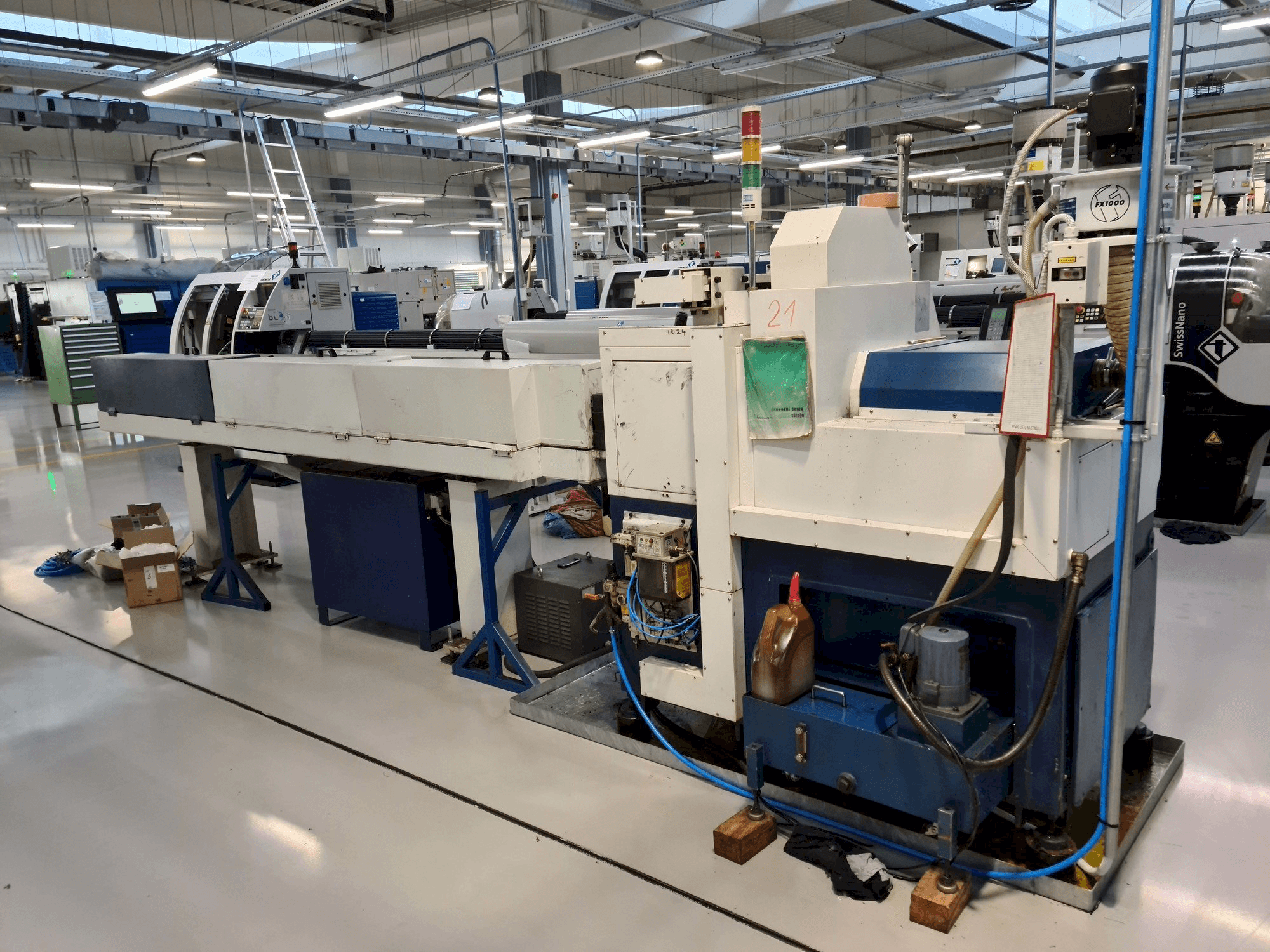 Vista Frontal da KMT Speed 12 máquina