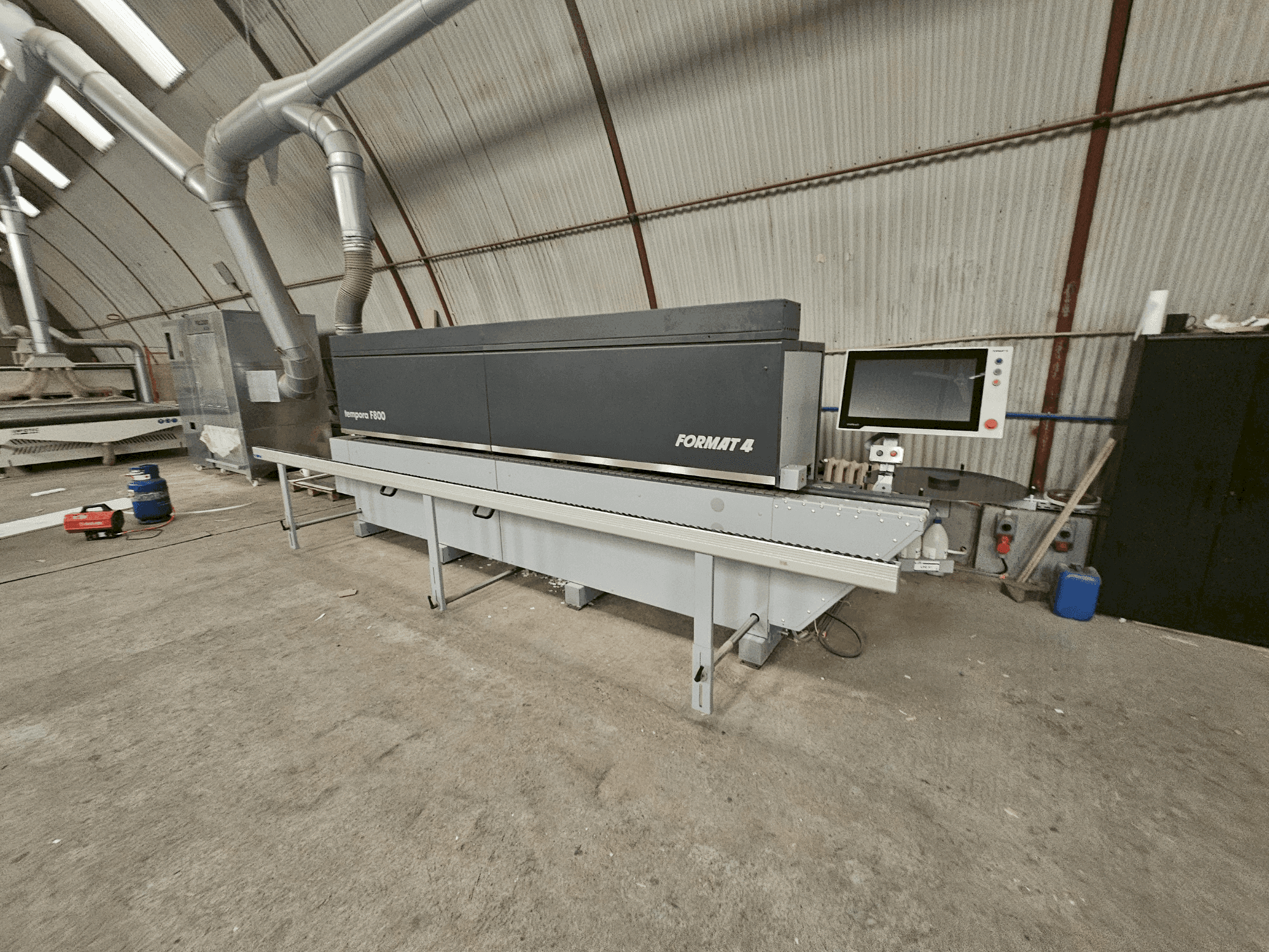 Vista Frontal da FORMAT4 Tempora F800 60.12/2 E máquina
