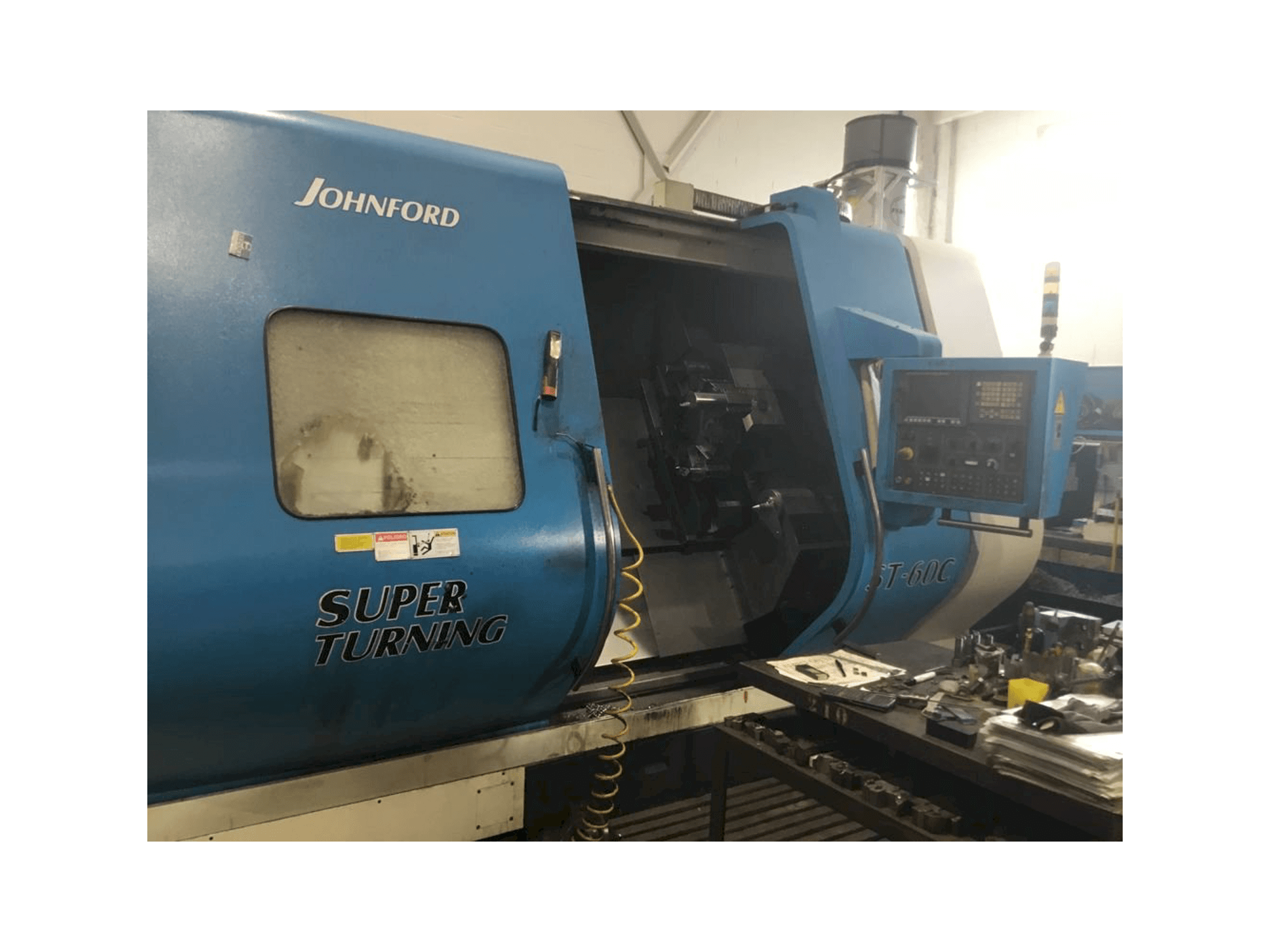 Vista Frontal da Johnford ST-60C máquina