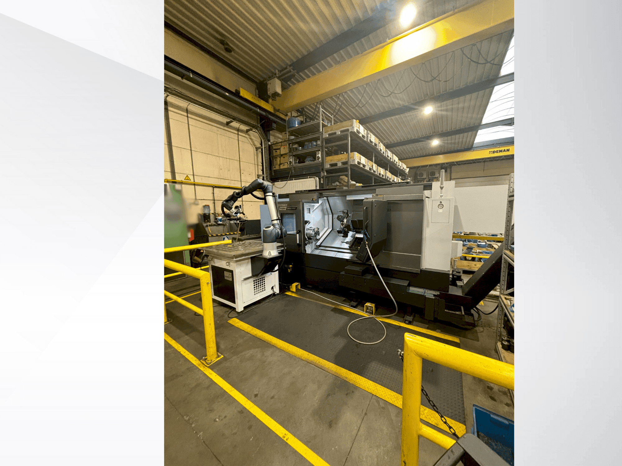 Vista Frontal da DOOSAN PUMA 2600LSYB II máquina