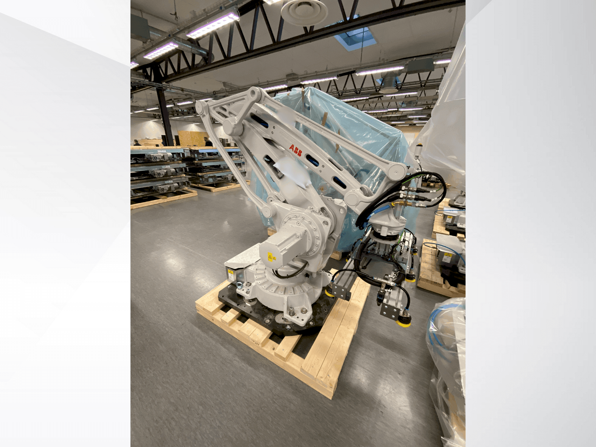 Vista Frontal da ABB IRB 460-110/2.4 máquina