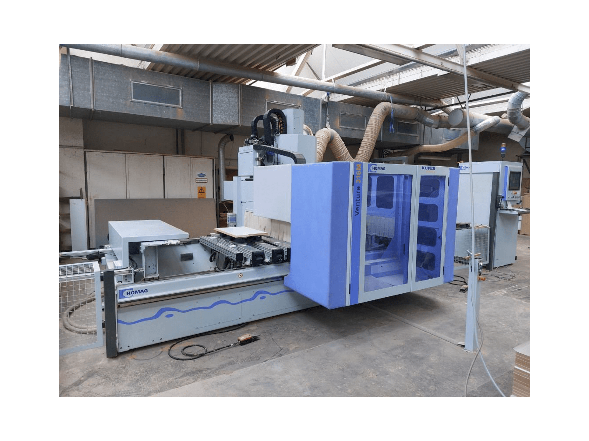 Vista Frontal da HOMAG BMG 311 VENTURE 316M máquina