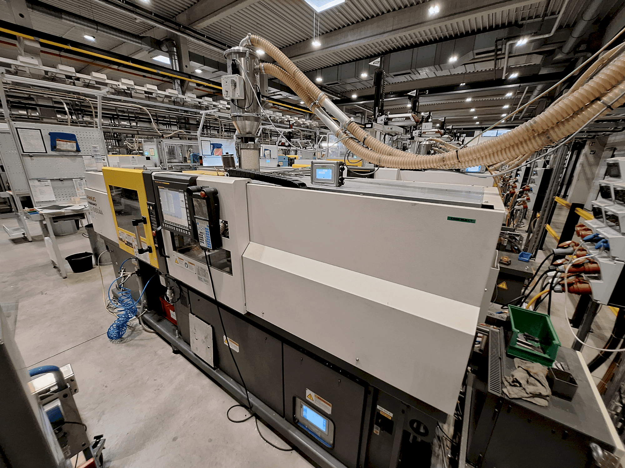 Vista Frontal da FANUC Roboshot S50iA máquina
