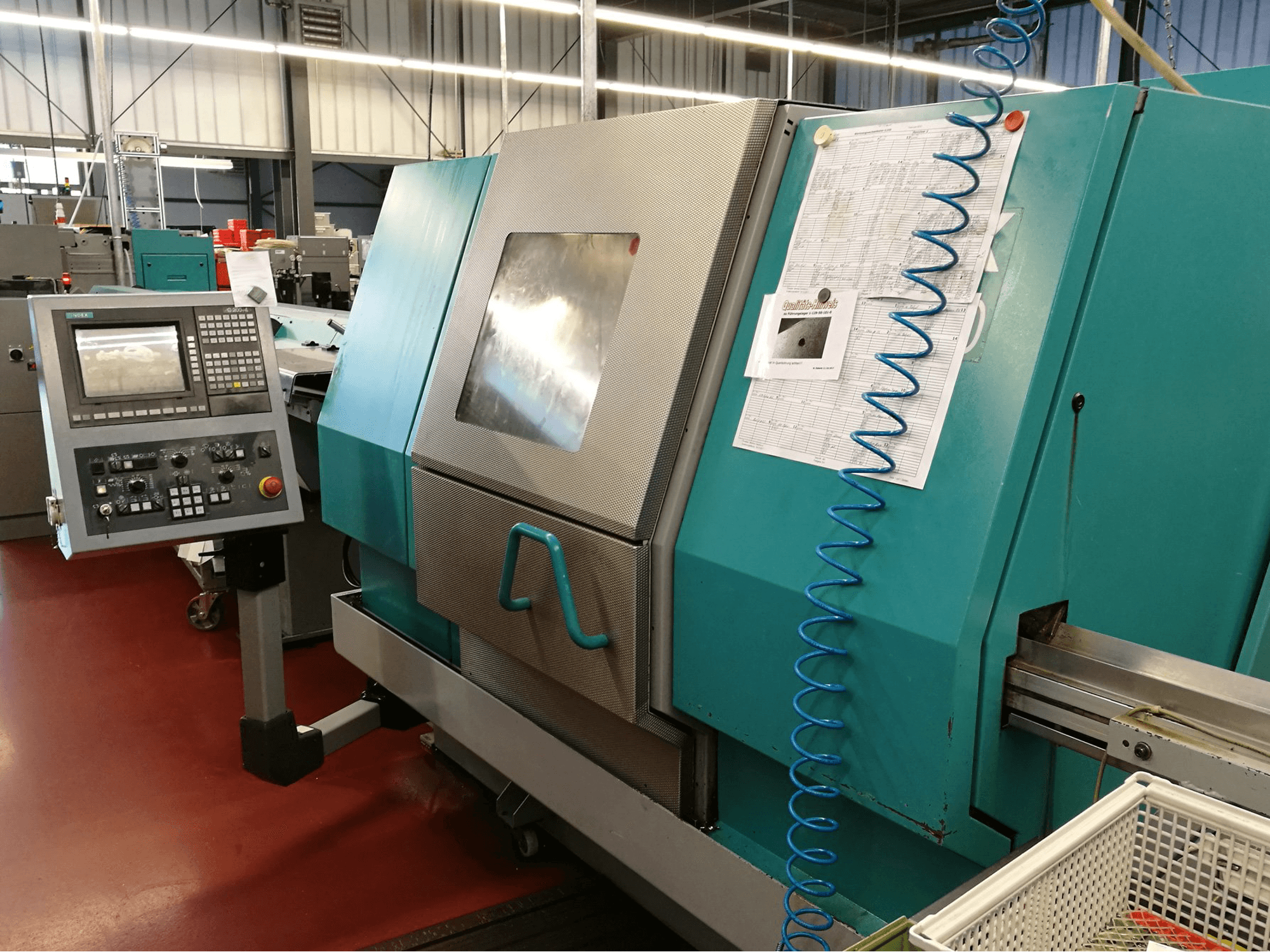 Vista Direita da Index G200 máquina