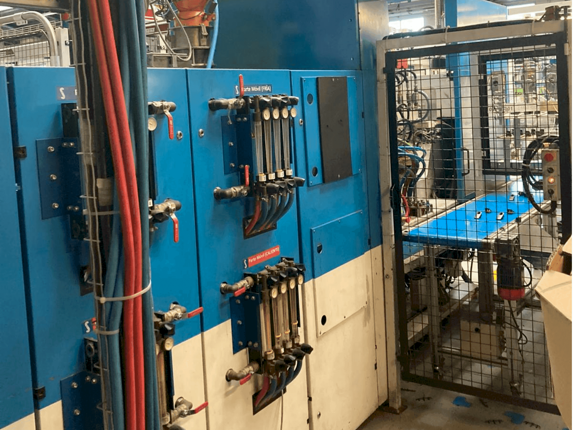 Vista Frontal da Engel ES 500/110 HL máquina