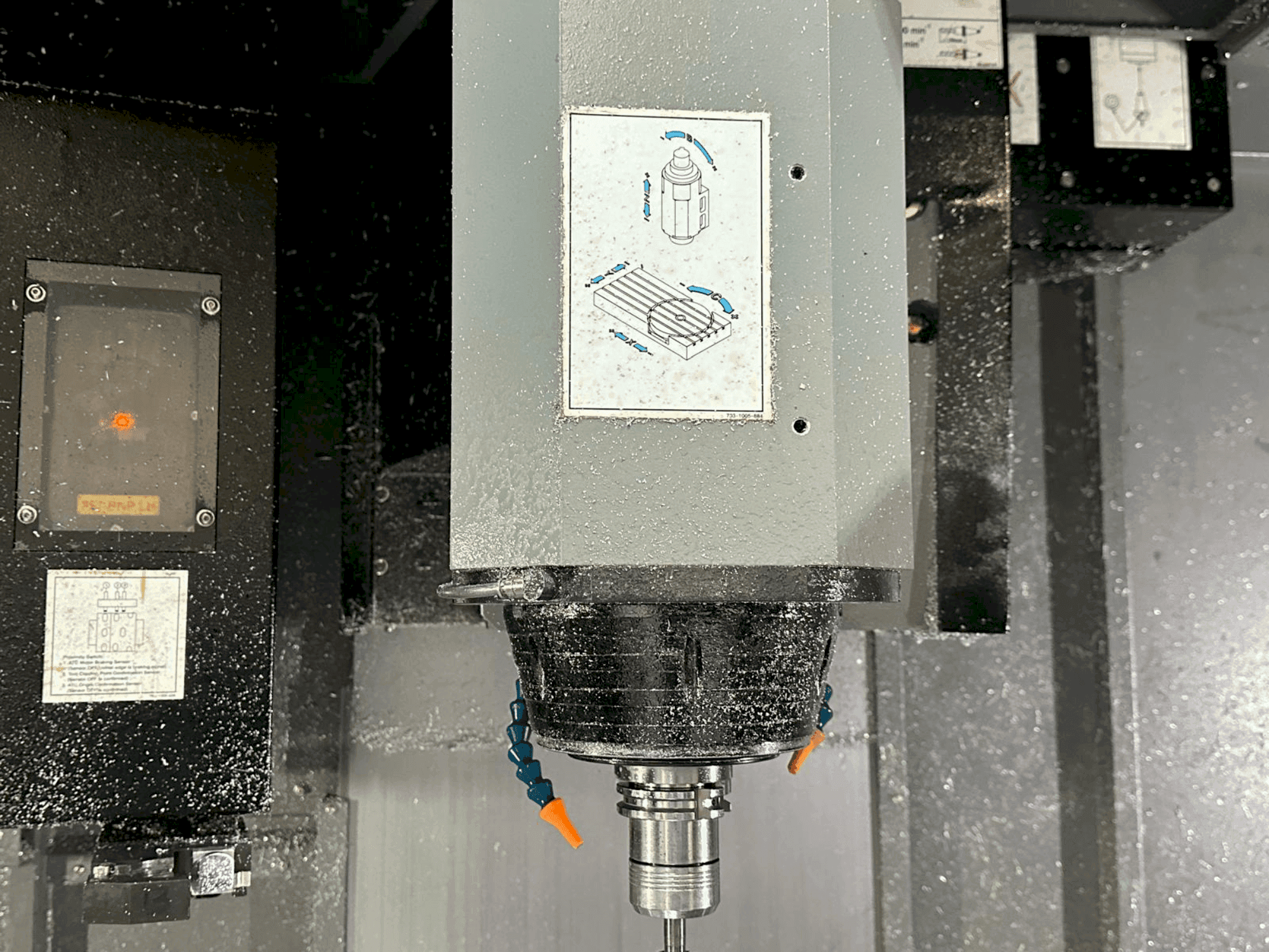 Espaço de trabalho da Hurco VMX60SRTi máquina