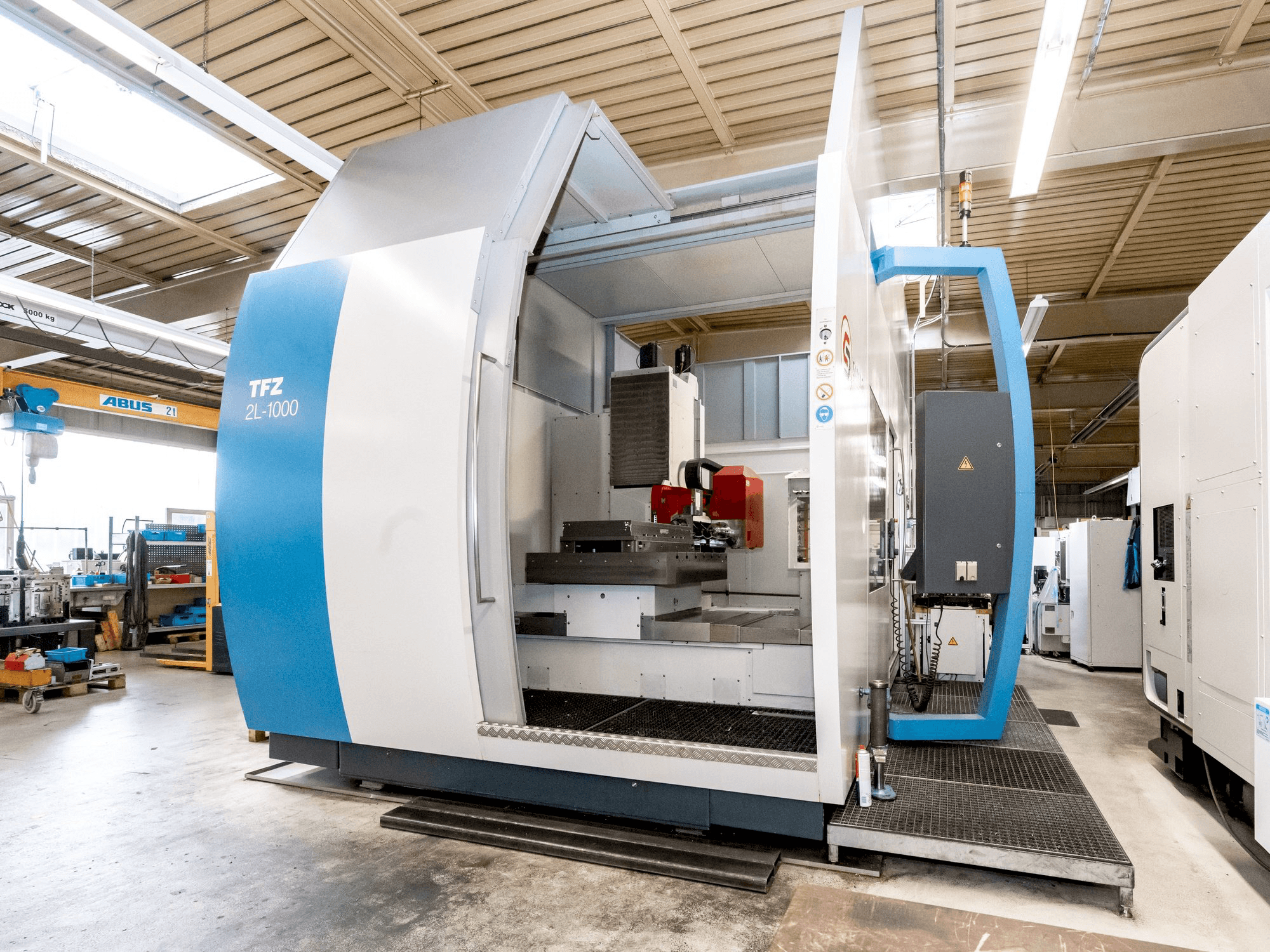 Vista Frontal da SAMAG TFZ 2L-1000 máquina