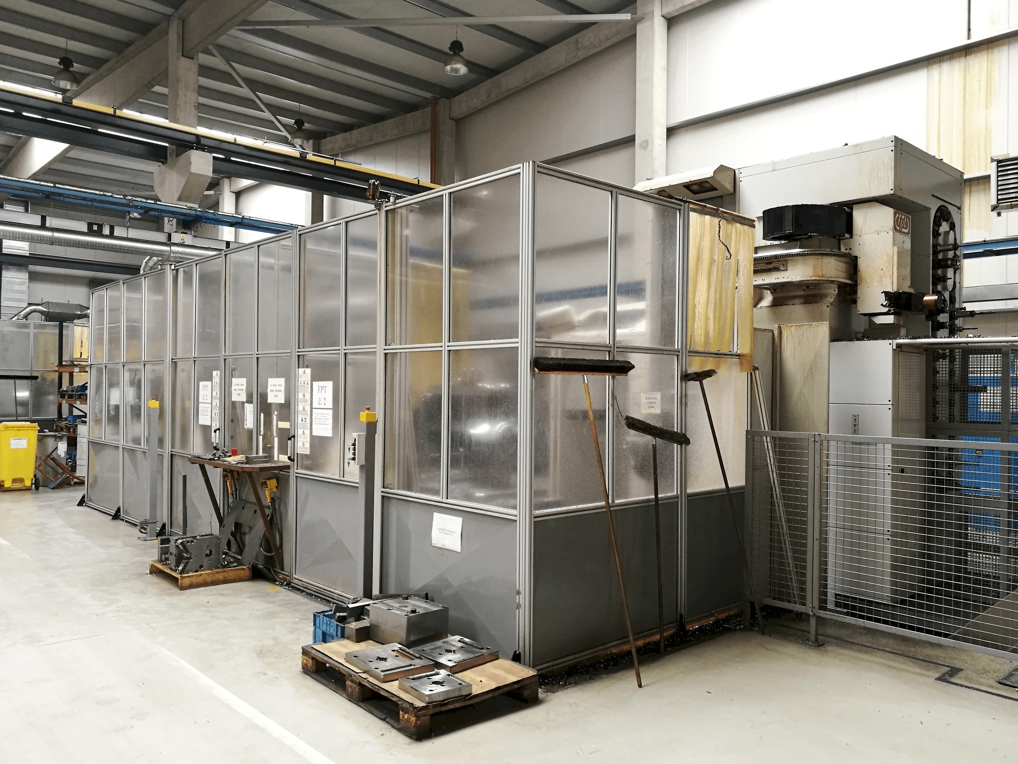 Vista Frontal da FPT Area M máquina