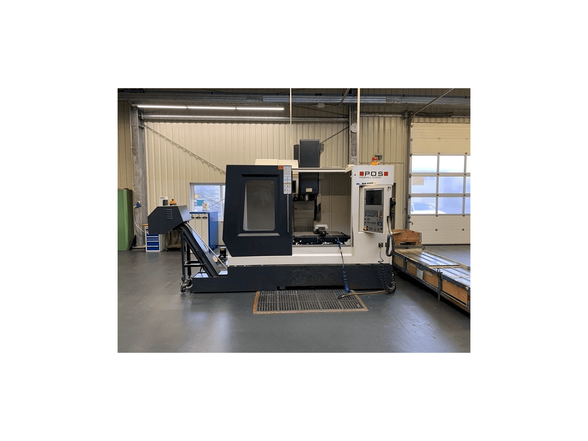 Vista Frontal da POS POSmill C1050 máquina