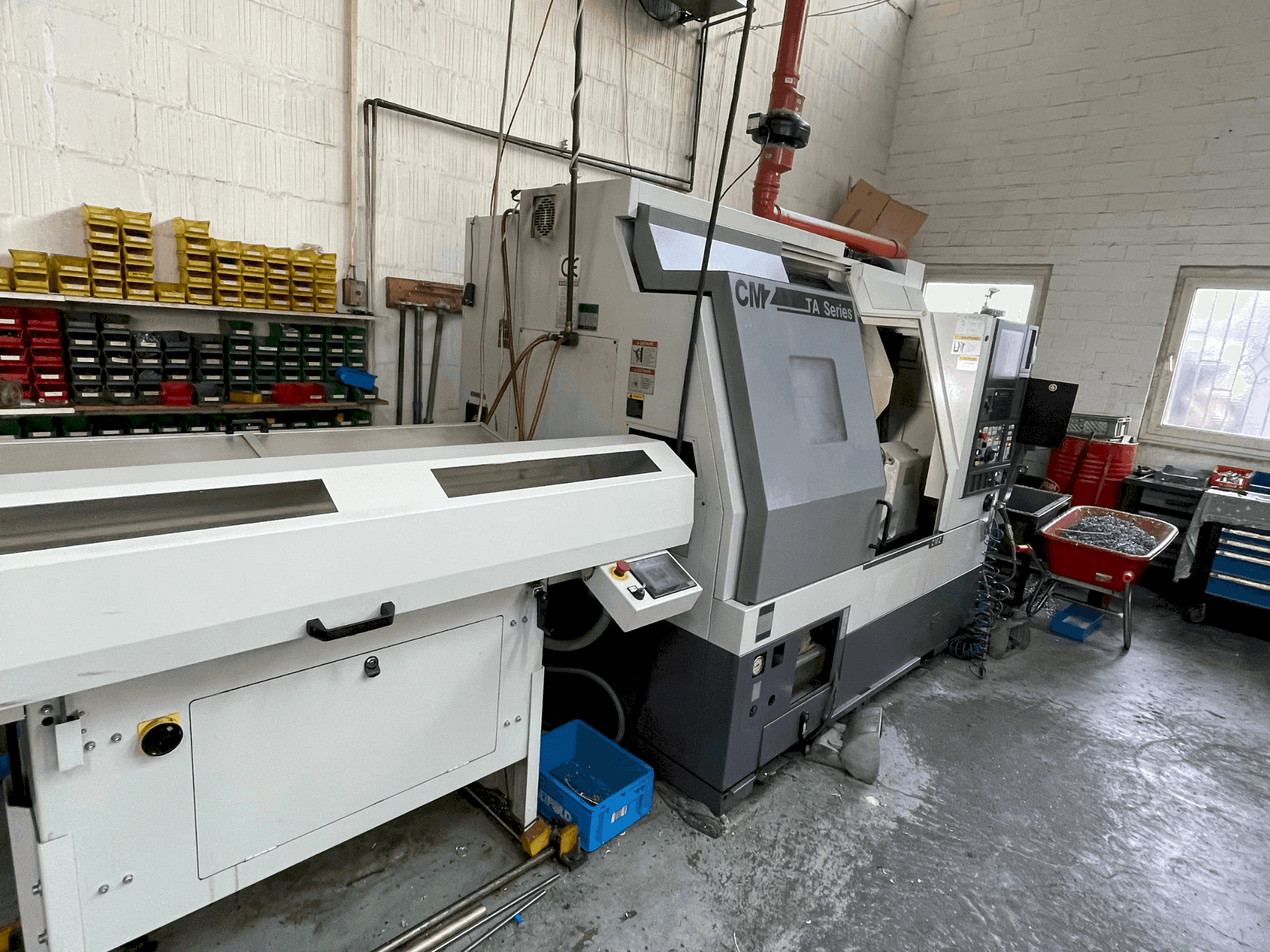 Vista Frontal da CMZ TA 15 Y máquina