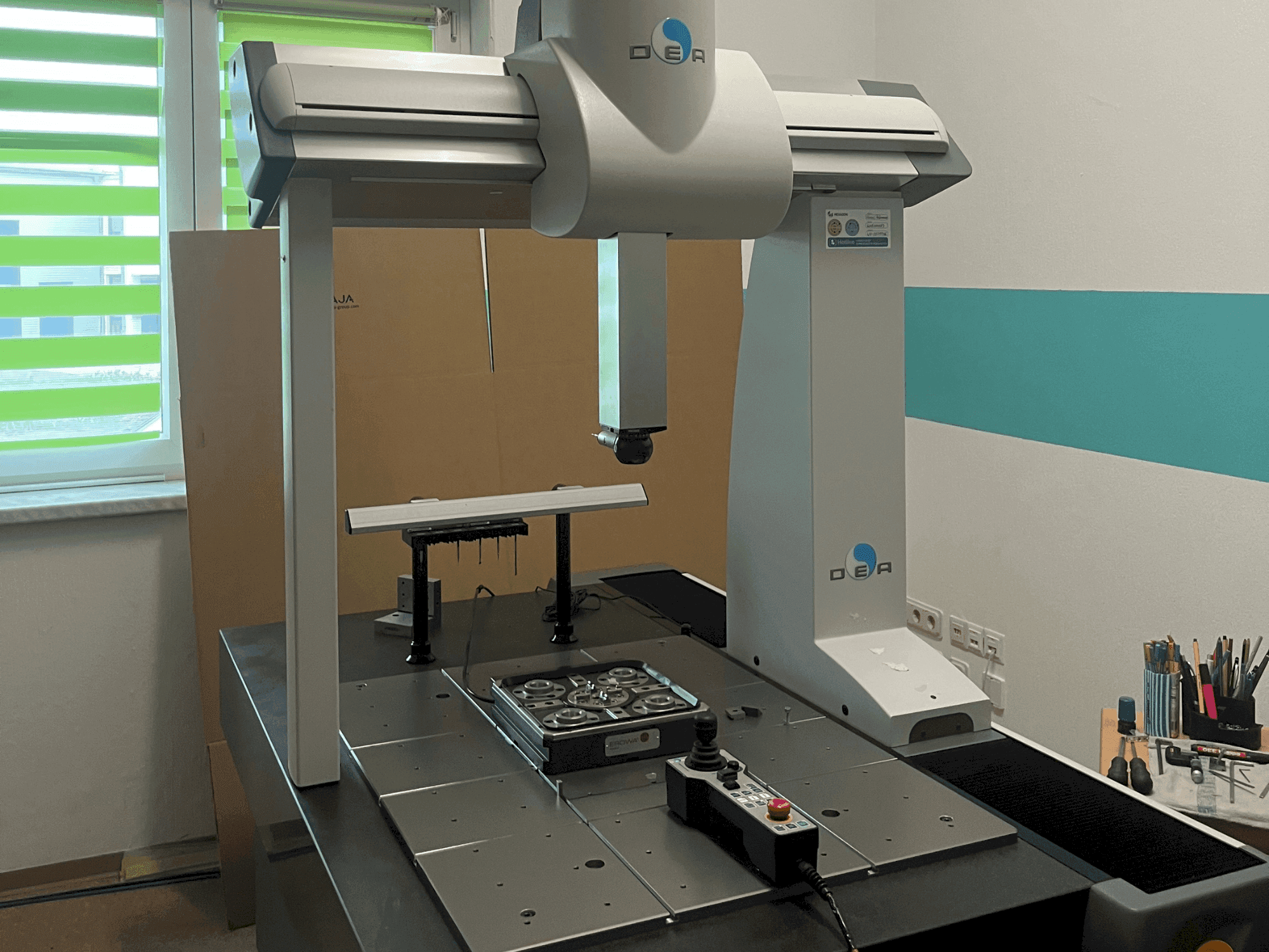 Vista Frontal da Hexagon Global 07.10.07 máquina