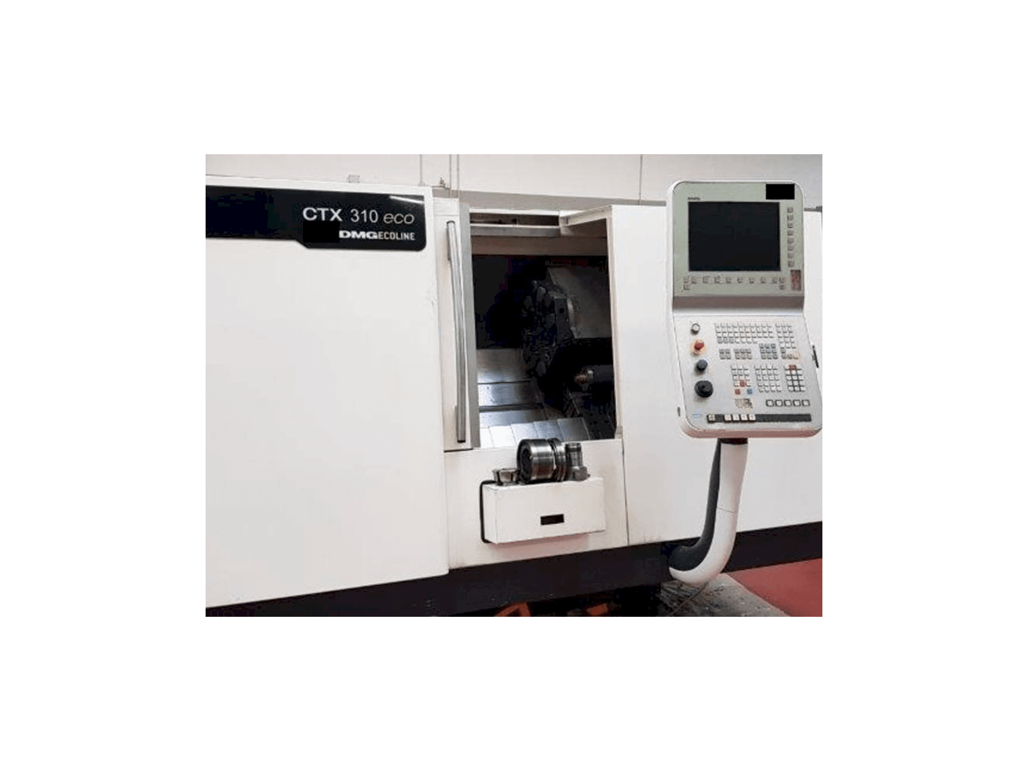 Vista Frontal da DMG GILDEMEISTER CTX 310 V3 Eco máquina