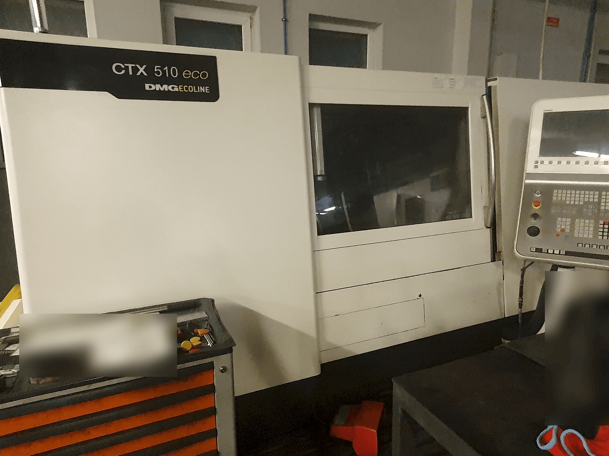 Vista Frontal da DMG GILDEMEISTER ecoline CTX 510 eco V3 máquina