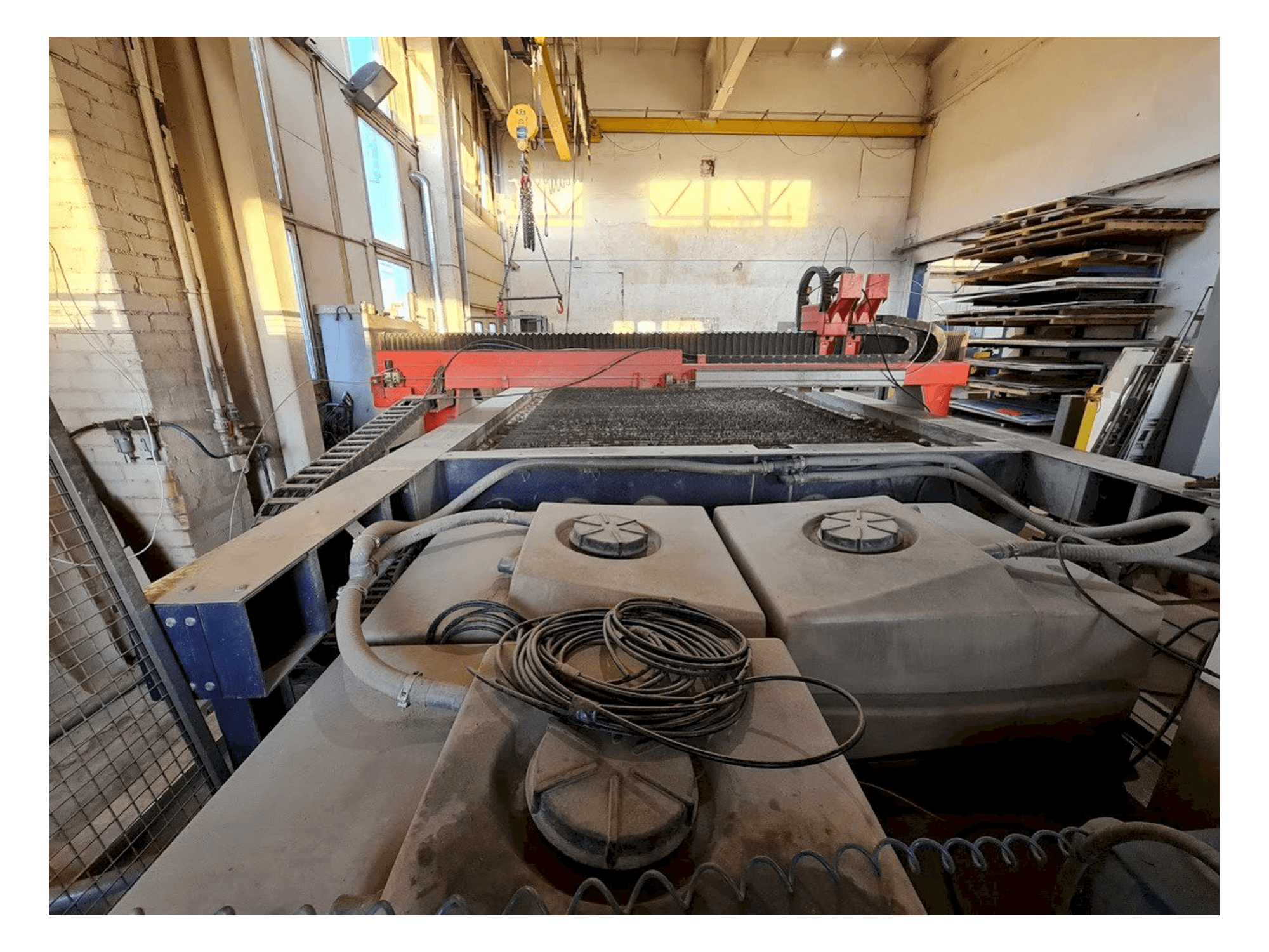 Vista Frontal da Bystronic ByJet Classic L 6030 máquina