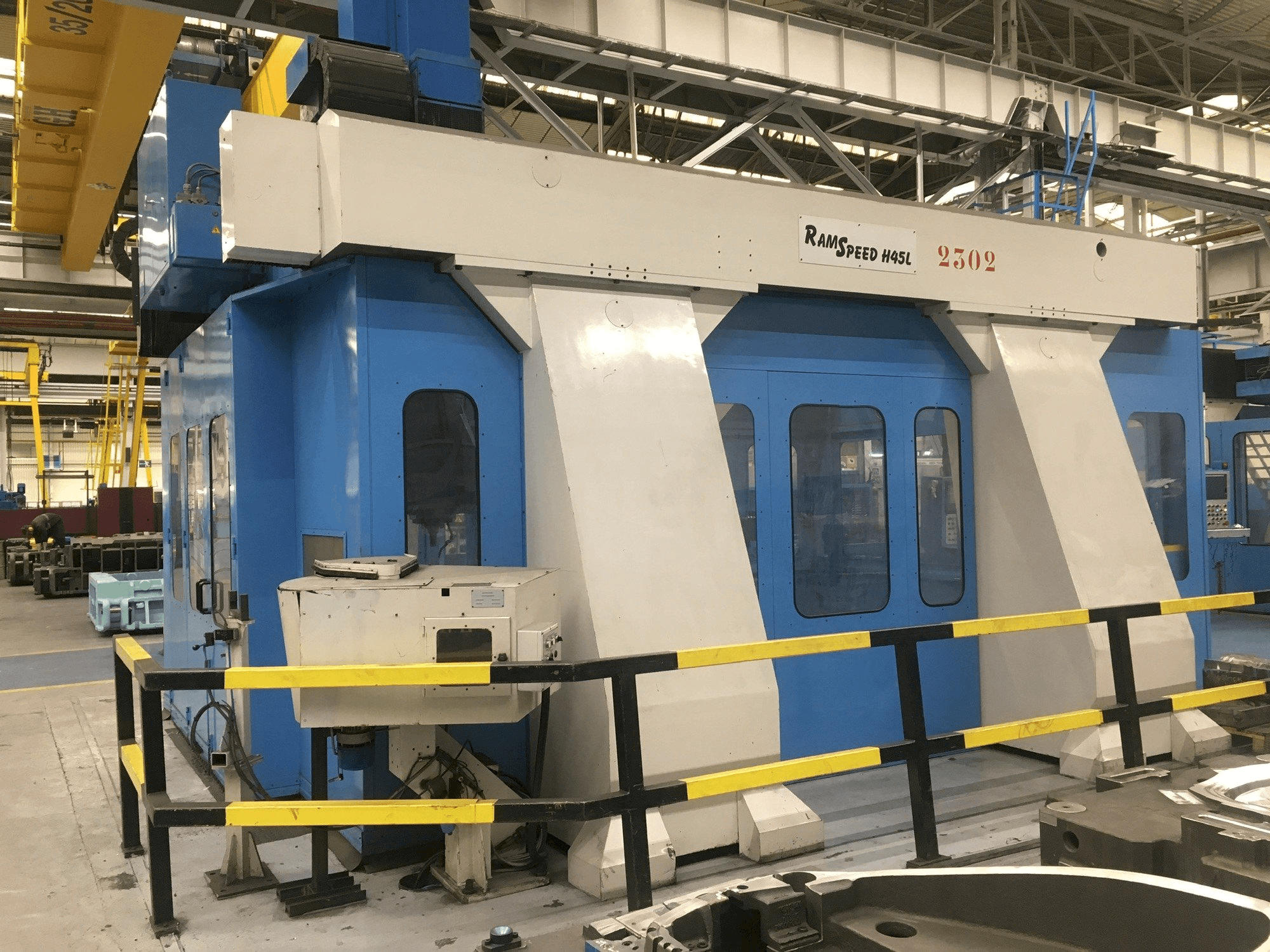 Vista Frontal da Rambaudi Ramspeed H 45L máquina