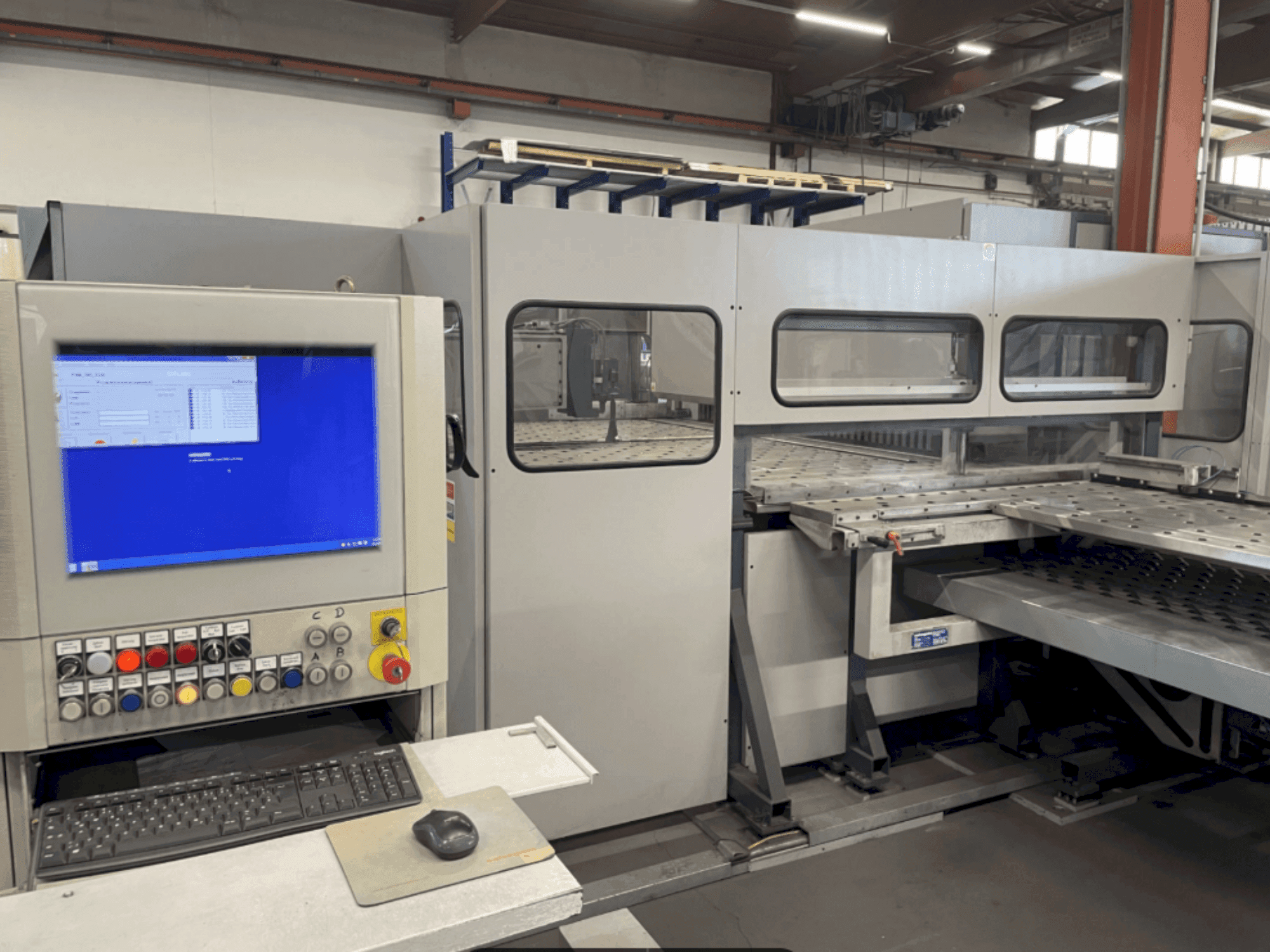 Vista Frontal da Salvagnini IP 54 máquina