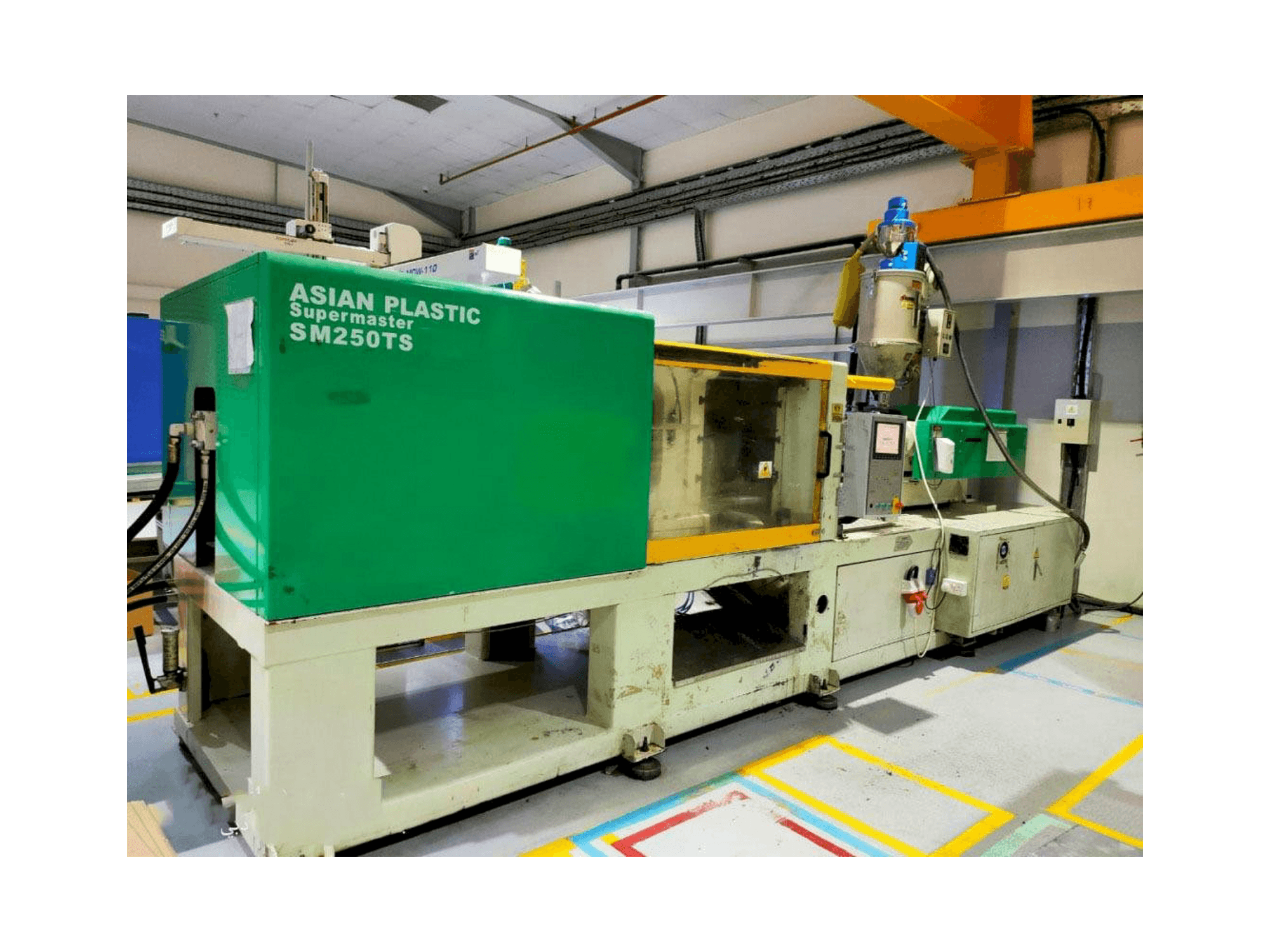 Vista Frontal da Supermaster SM 250 TS máquina