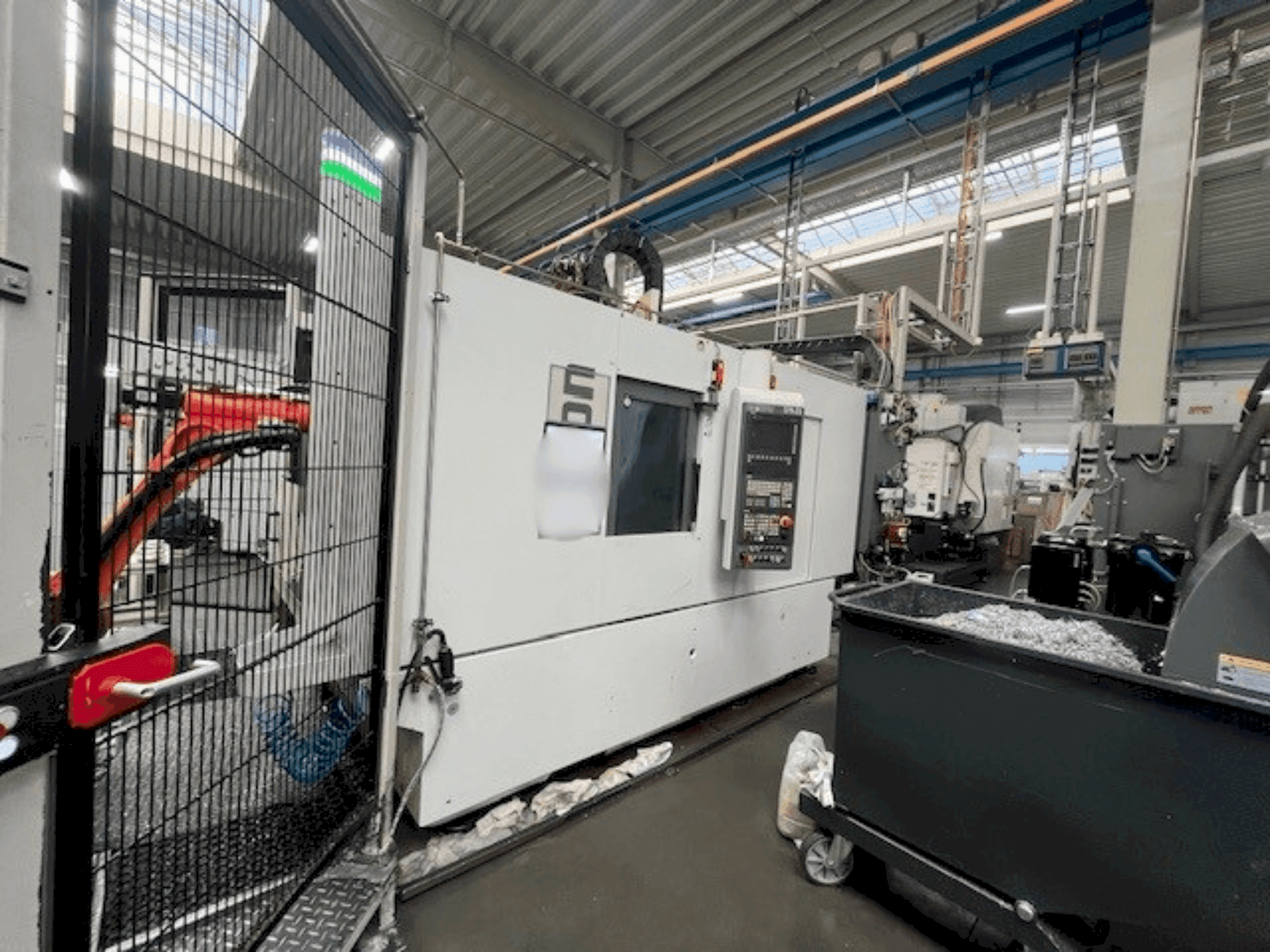 Vista Frontal da CHIRON DZ 15 W máquina