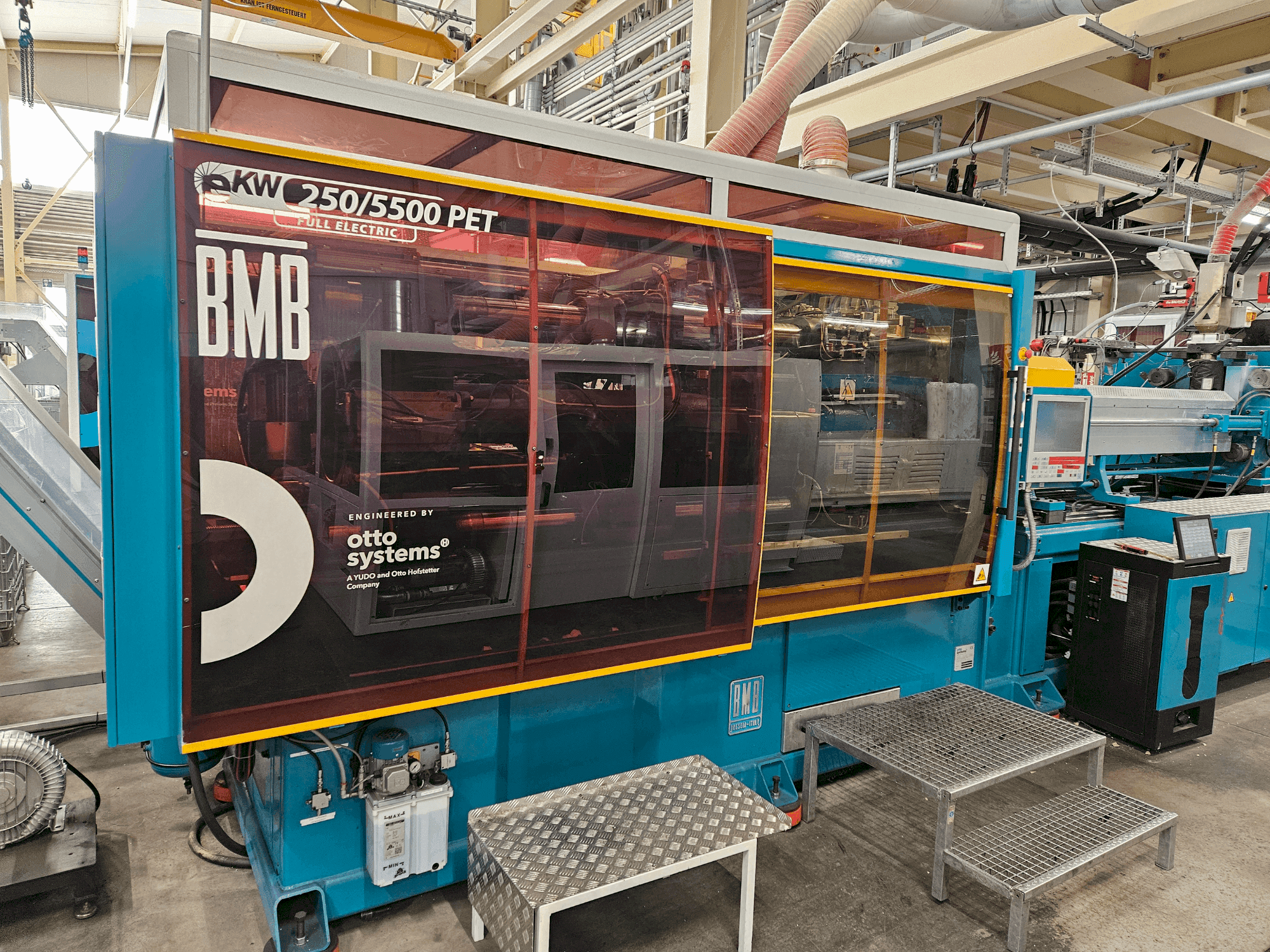 Vista Frontal da Otto Systems eKW 250/5500 PET máquina