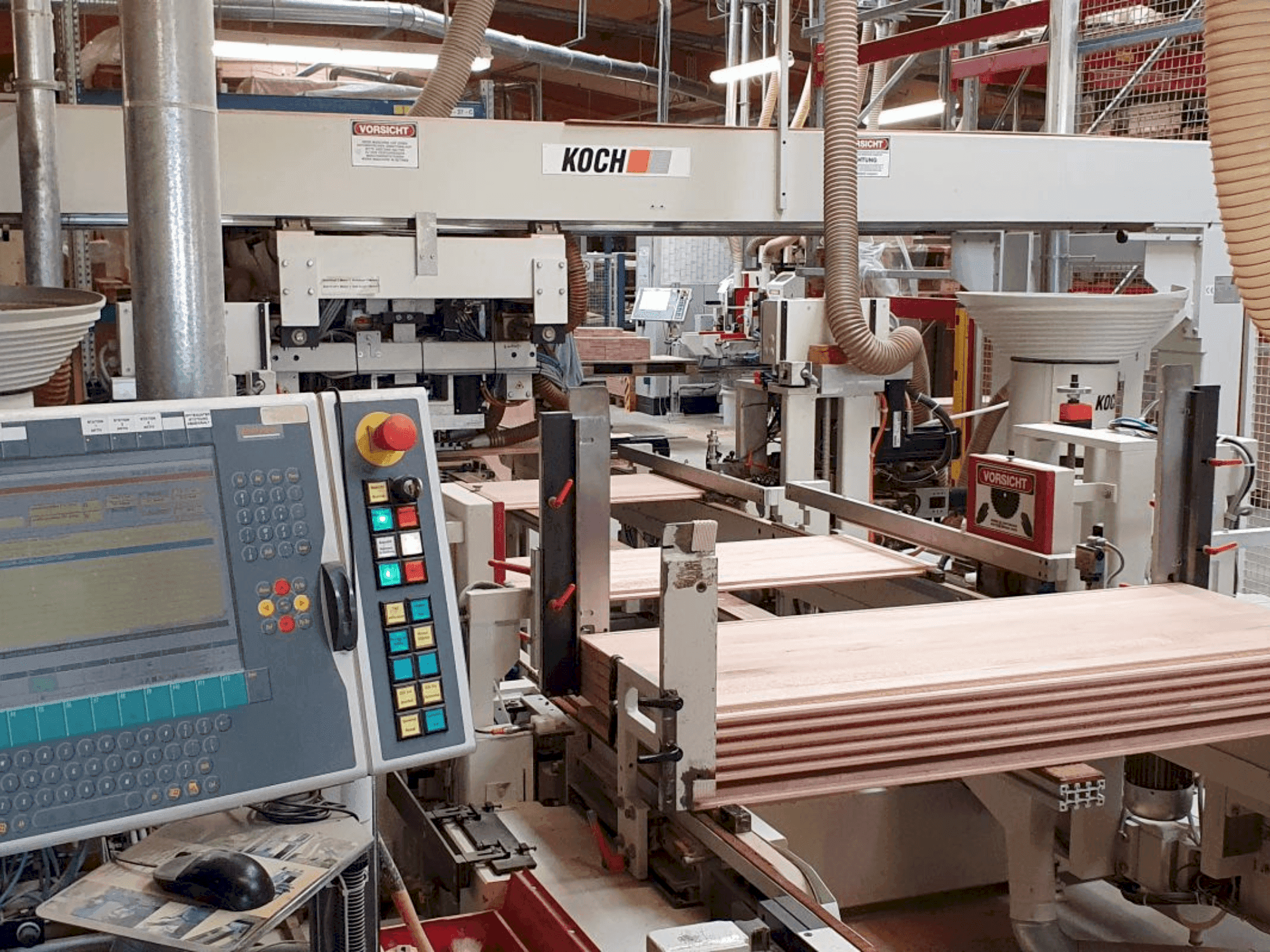 Vista Frontal da KOCH SBD-60-PTP máquina