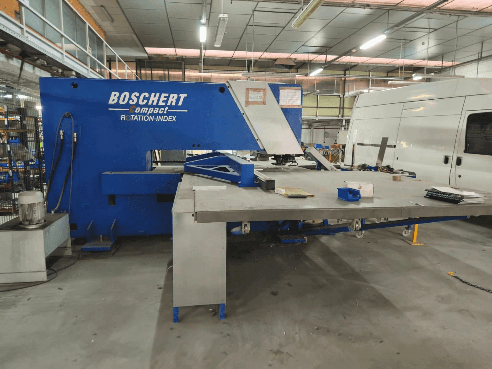 Vista Frontal da BOSCHERT Compact 1250 Rota máquina