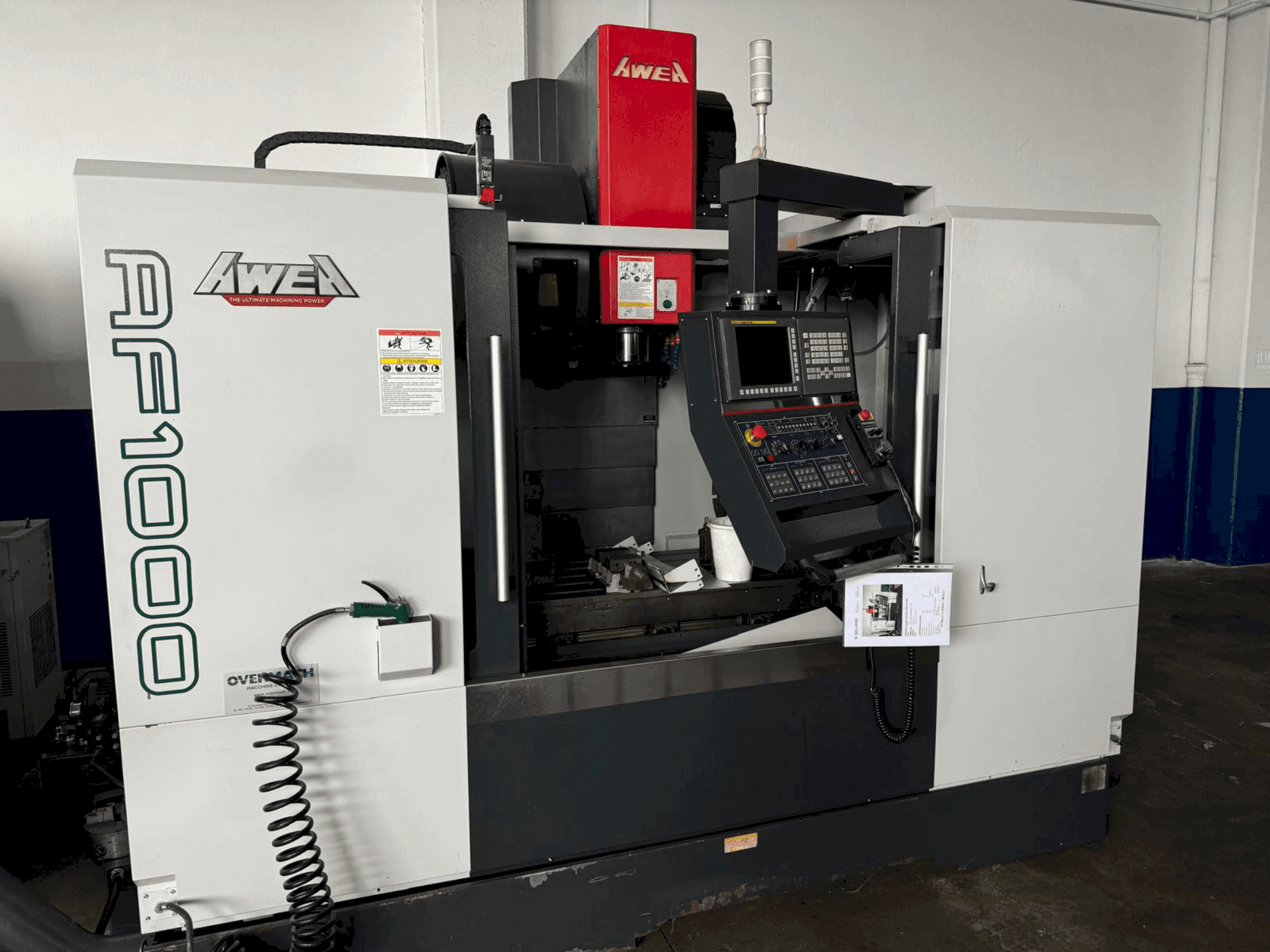 Vista Frontal da AWEA AF-1000 máquina