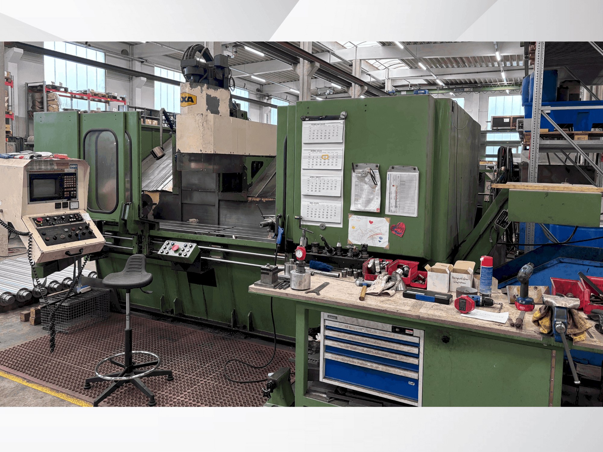 Vista Frontal da AXA VSC 2 M máquina