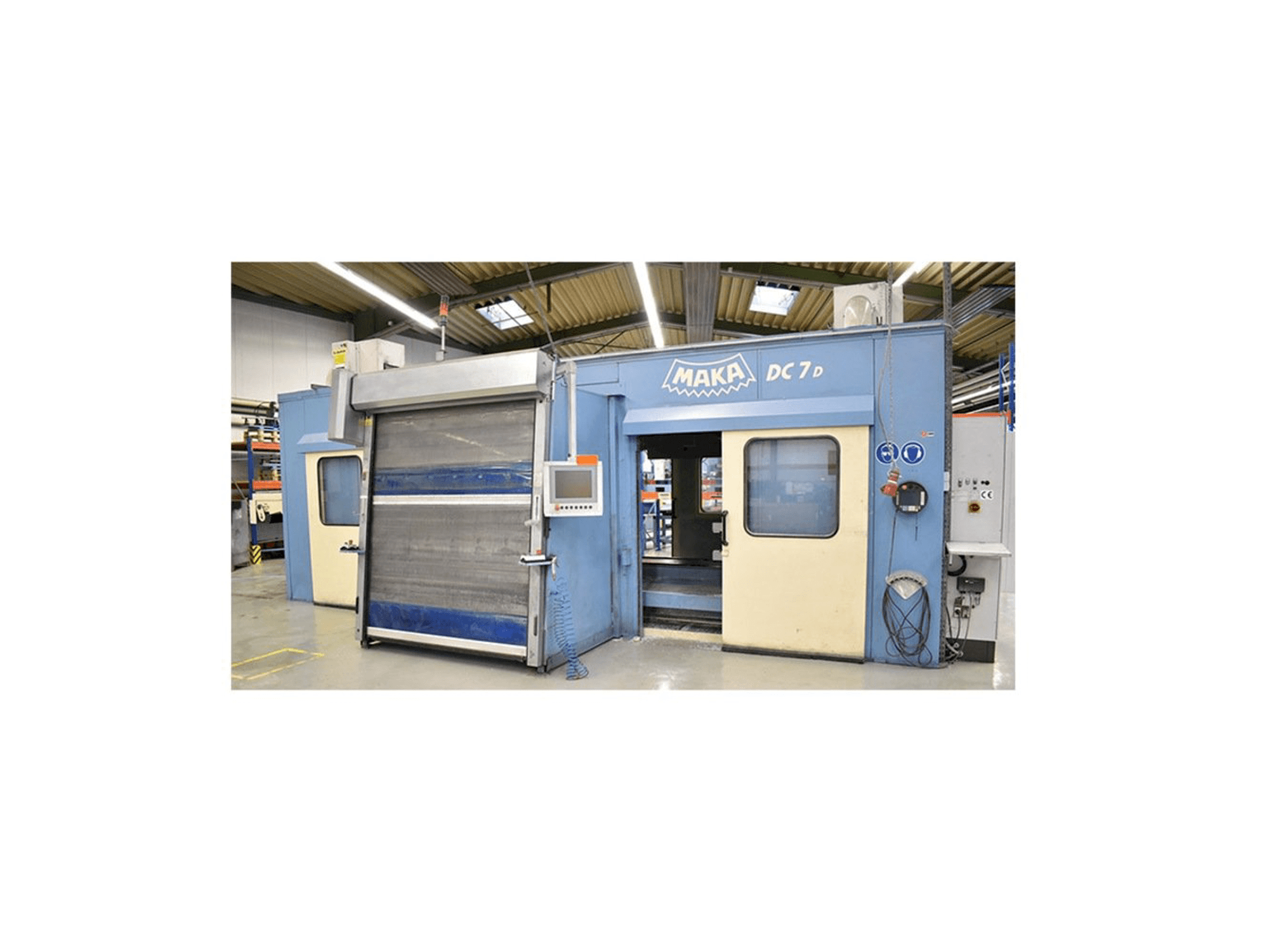 Vista Frontal da MAKA DC 7 D máquina