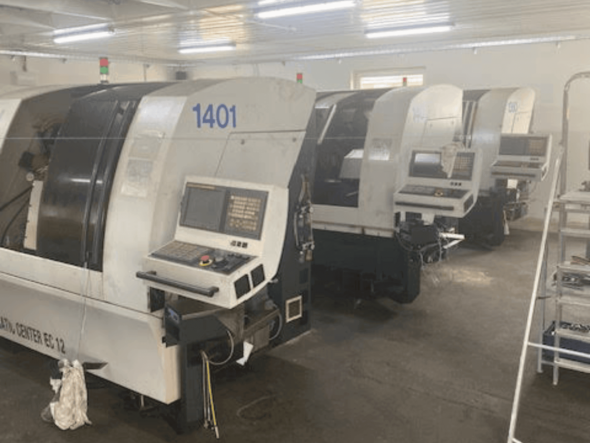 Vista Frontal da ESCO Escomatic EC12 máquina