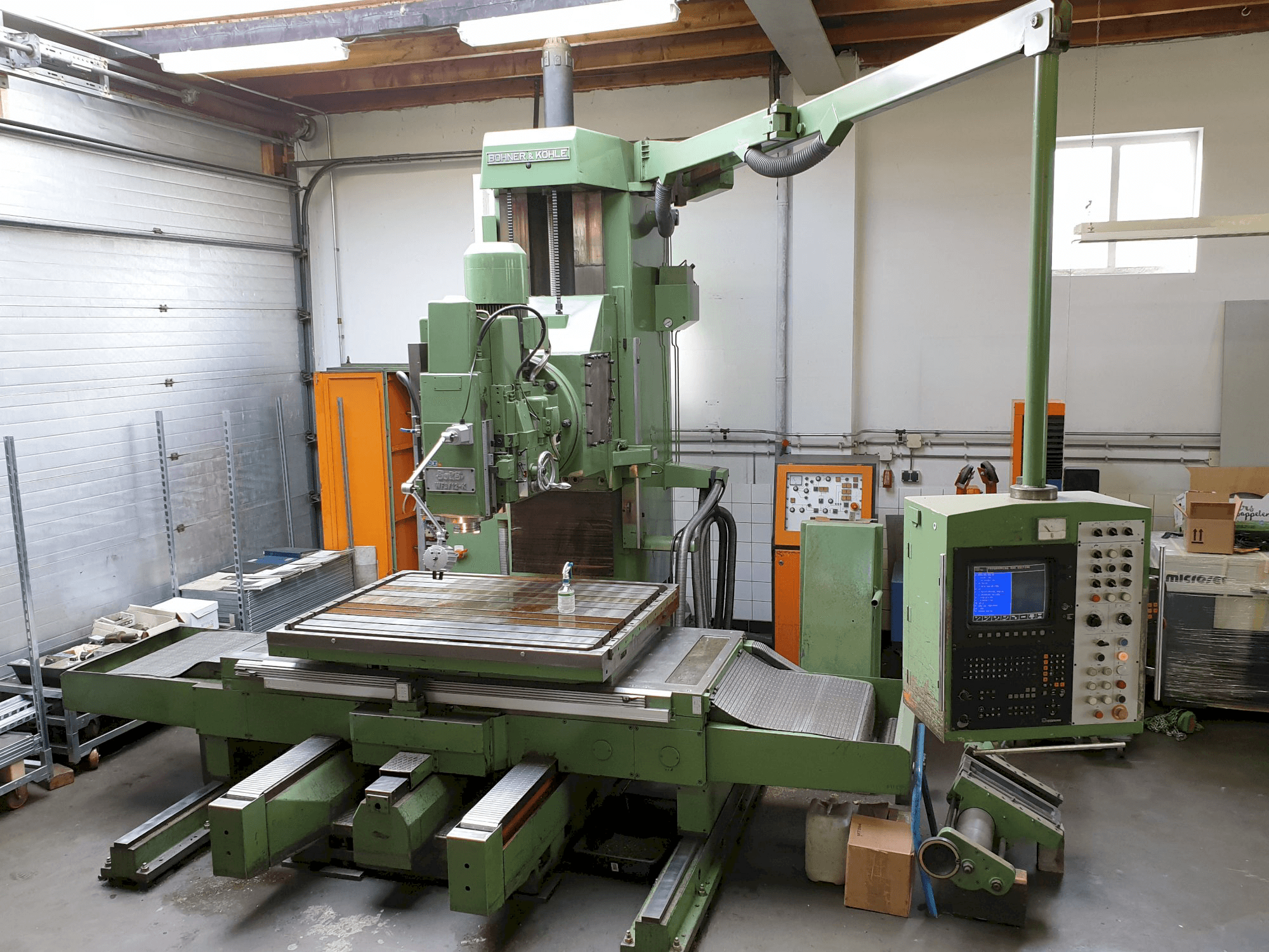 Vista Frontal da Bokö WF3 máquina