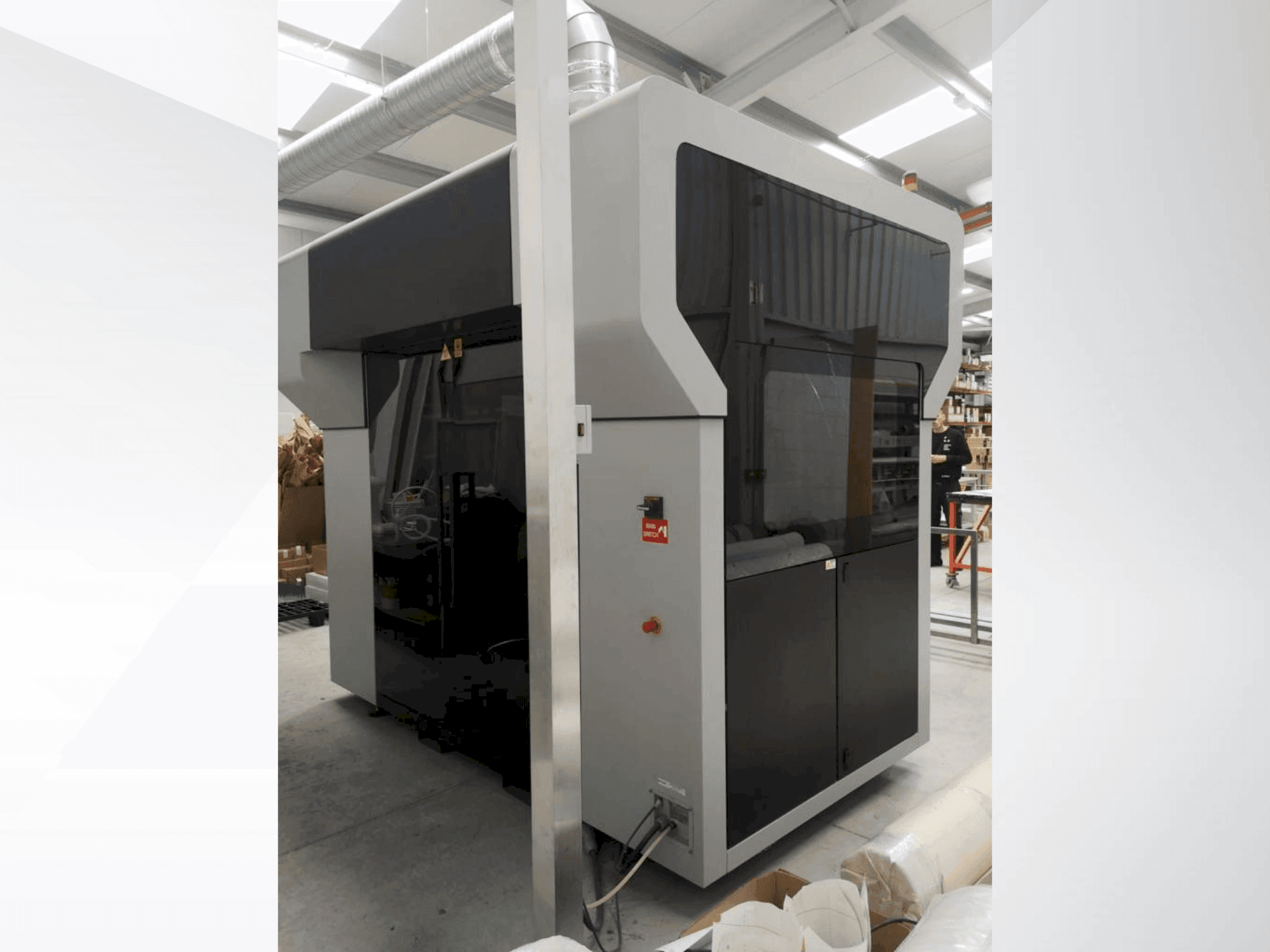 Vista Frontal da MASSIVIT 1800 PRO máquina