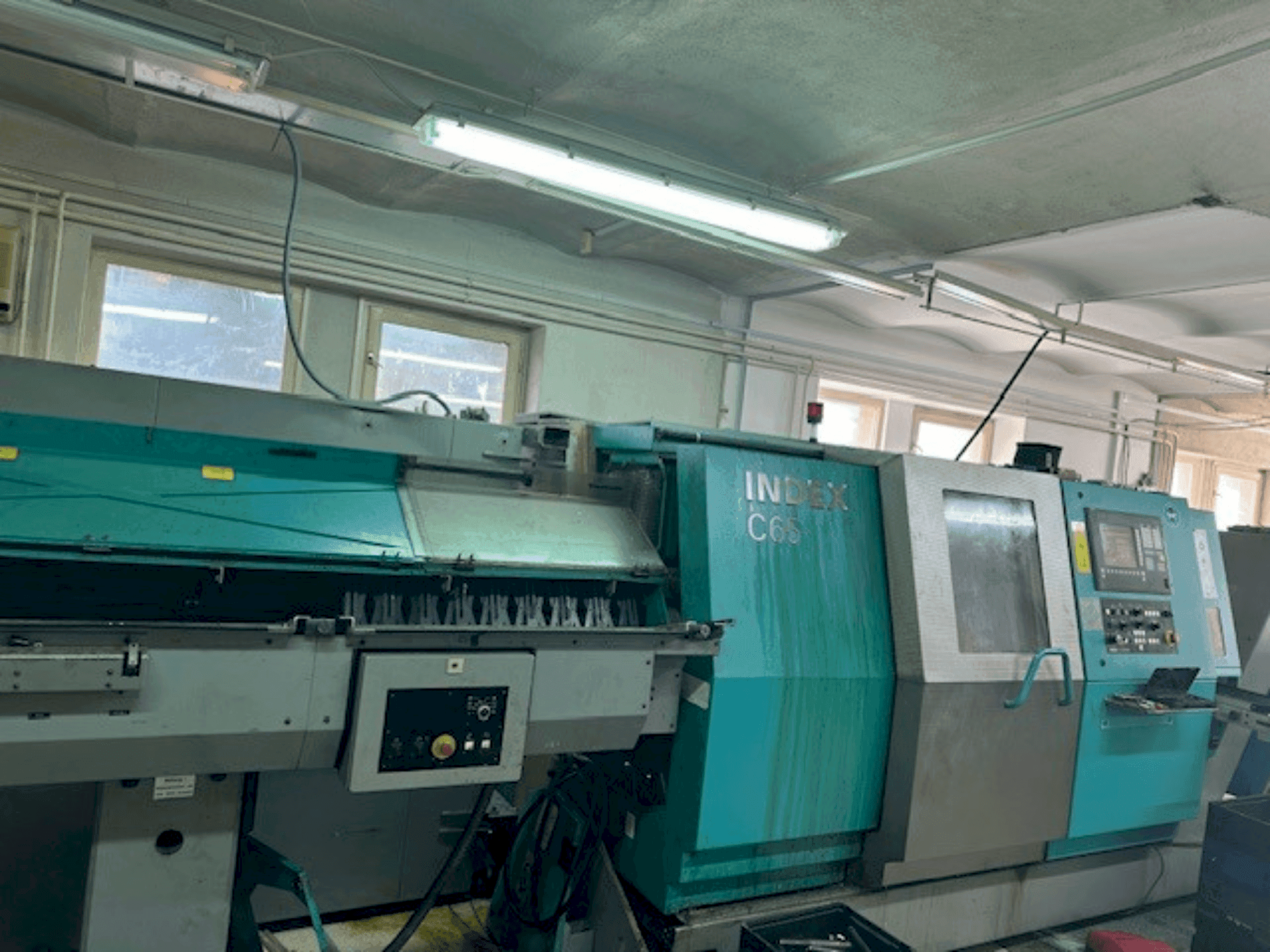 Vista Frontal da Index C65 máquina