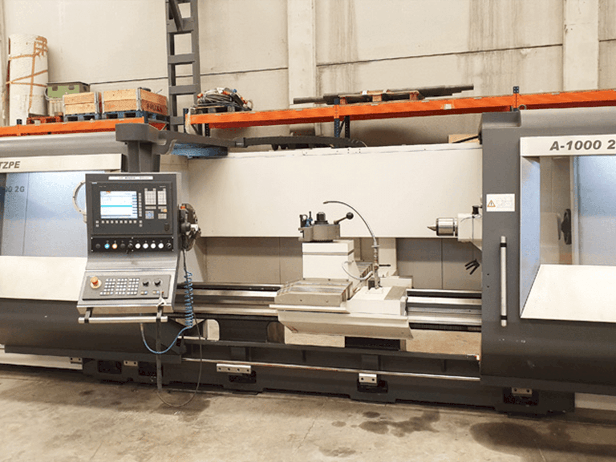 Vista Frontal da Gurutzpe A-1000 2G máquina