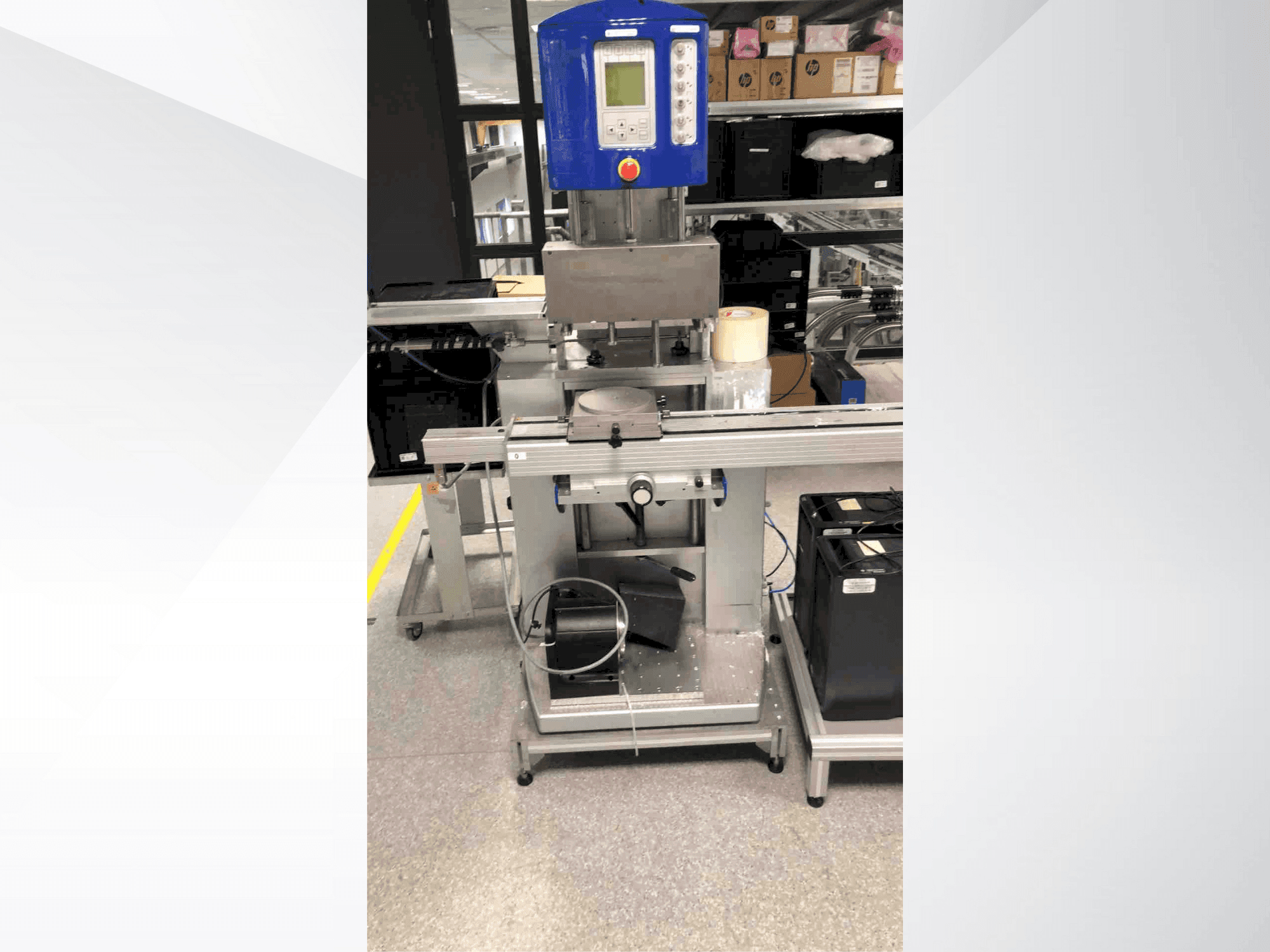 Vista Frontal da TTN 400 250 máquina