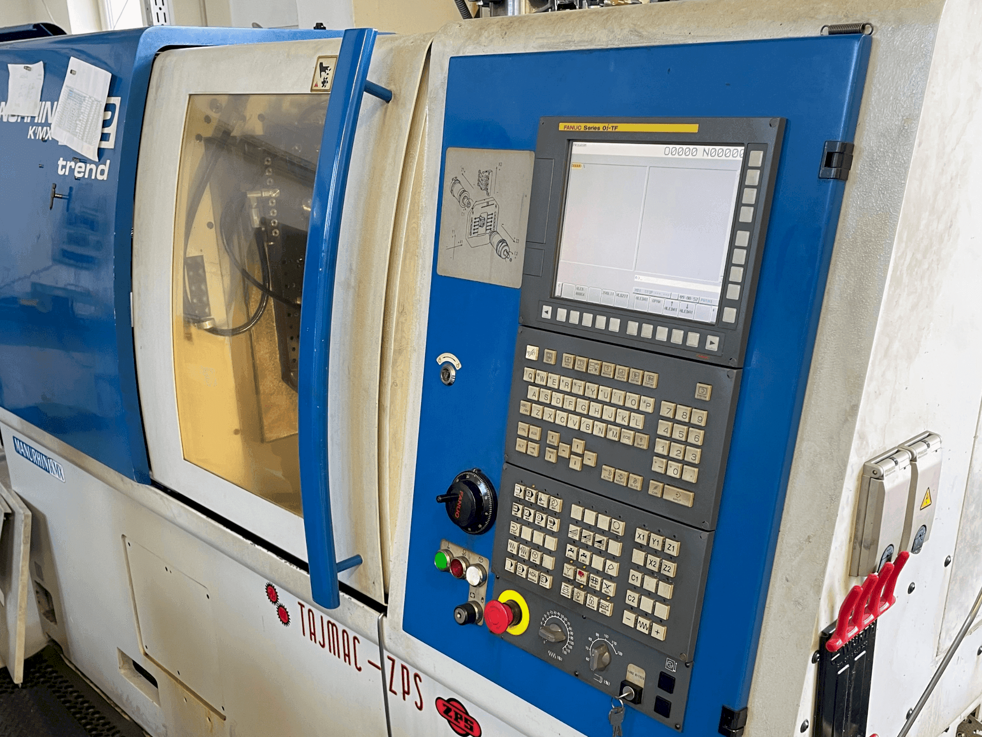 Vista Frontal da Manurhin K'MX 532 TREND máquina