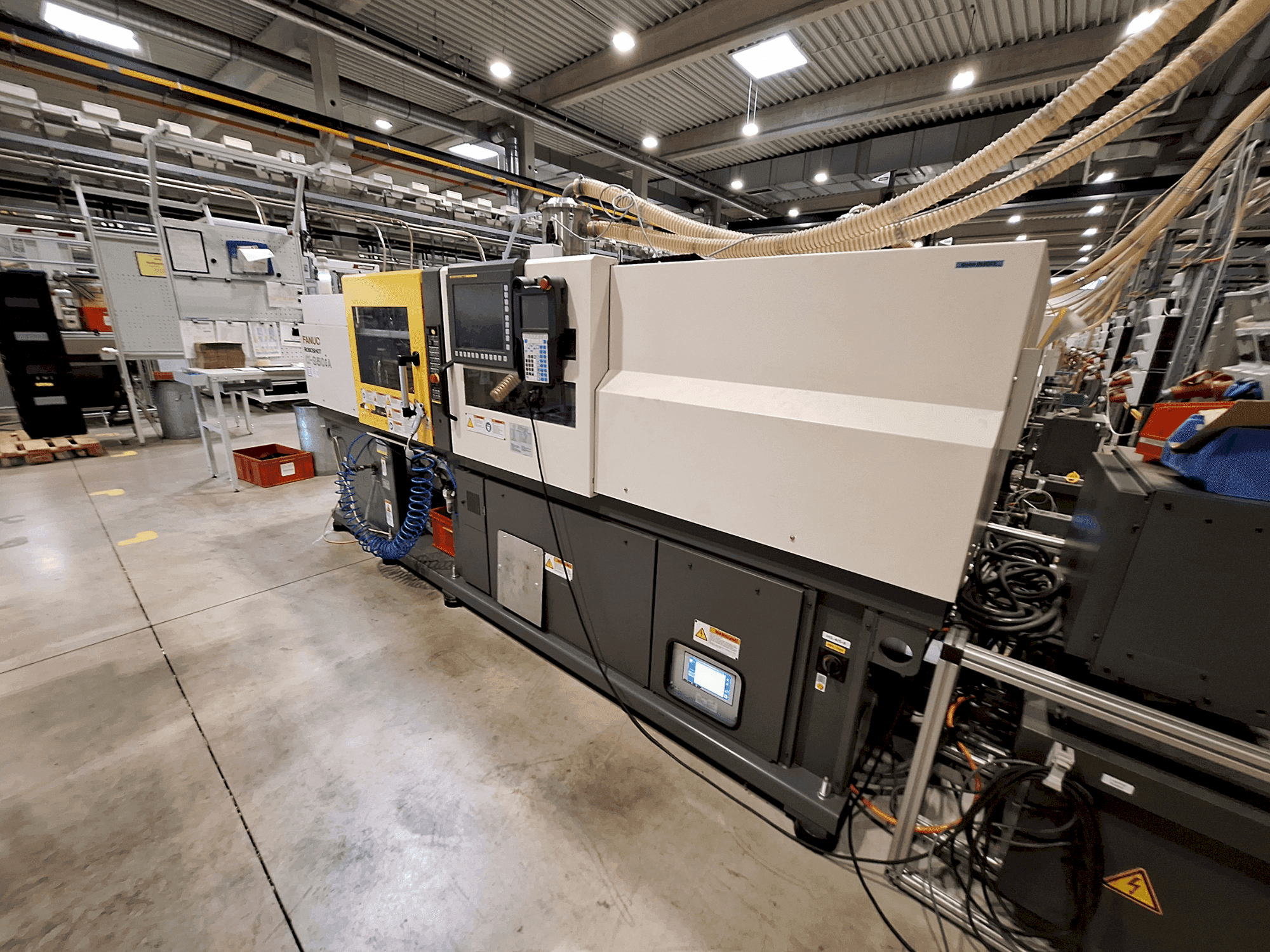 Vista Frontal da FANUC Roboshot S50iA máquina