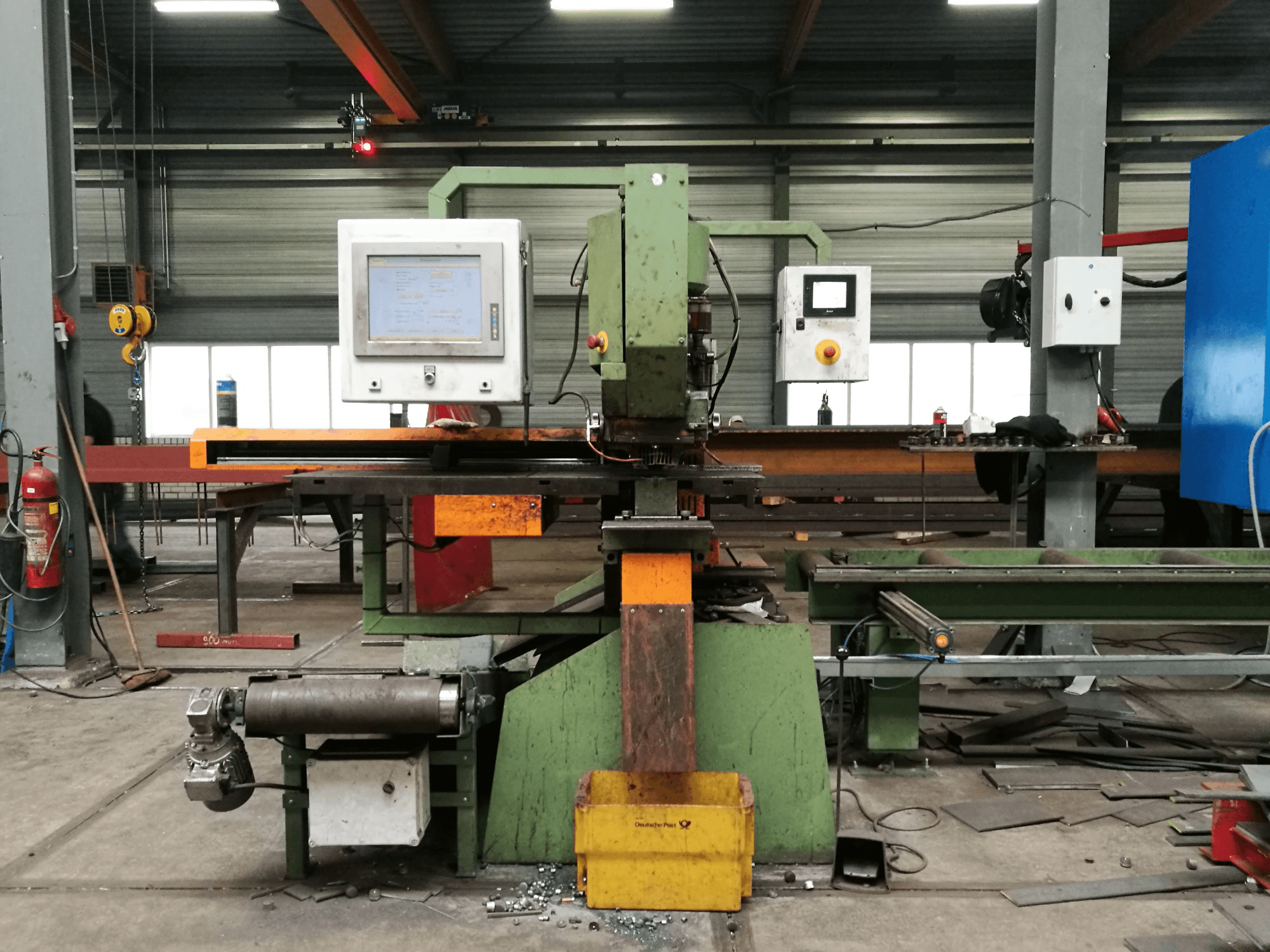 Vista Frontal da Peddinghaus Peddimax No. 1 máquina