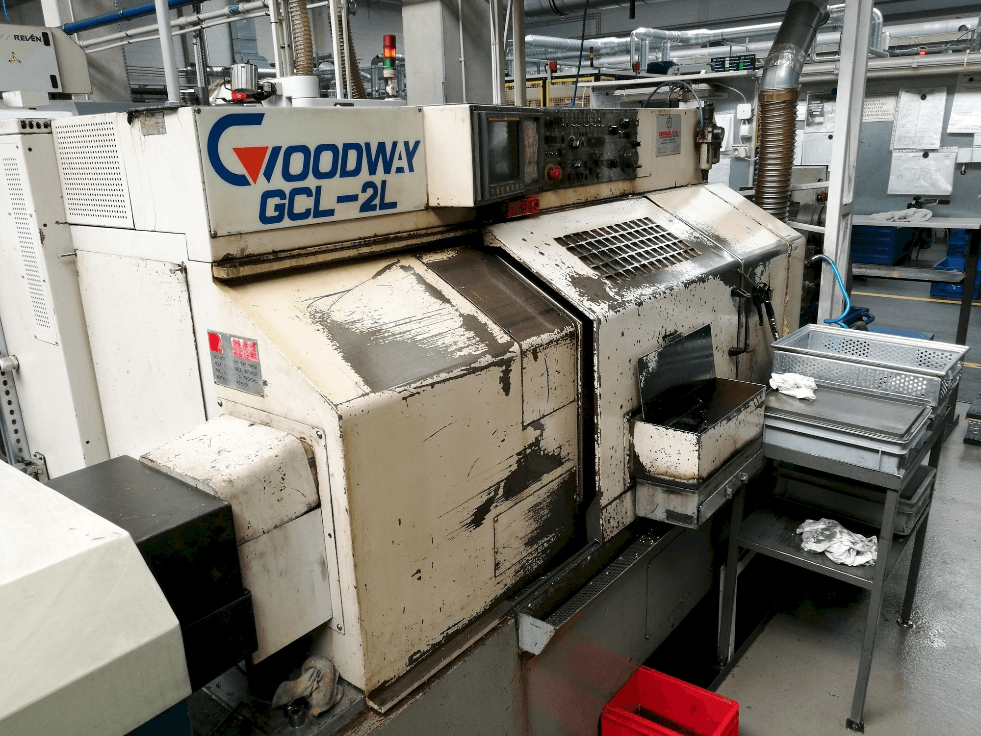 Vista Frontal da Goodway GCL-2L máquina