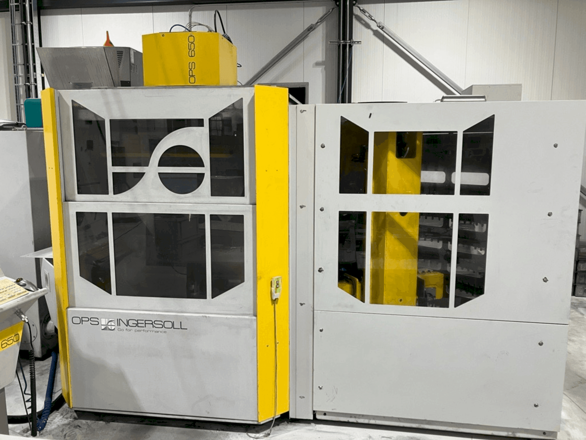 Vista Frontal da OPS INGERSOLL 650 máquina